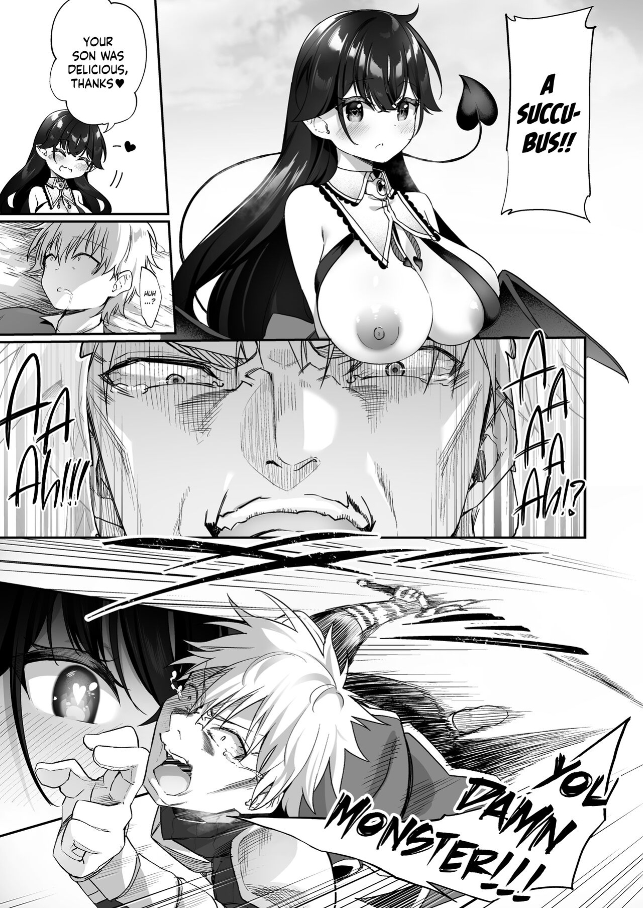 [Slime no Kanmuri (Kanmuri)] Maou ni Idonda Yuusha ga Succubus ni Ochite iku Hanashi | The Hero That Defeated the Demon Lord ♂ Falls Into a Succubus [Kinsei Translations]