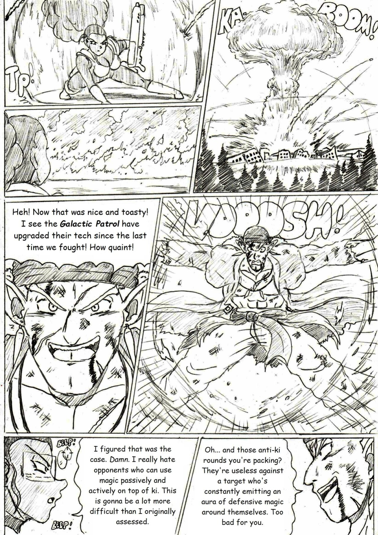 [TheWriteFiction] Dragonball Z Golden Age - Chapter 5 - Teamwork
