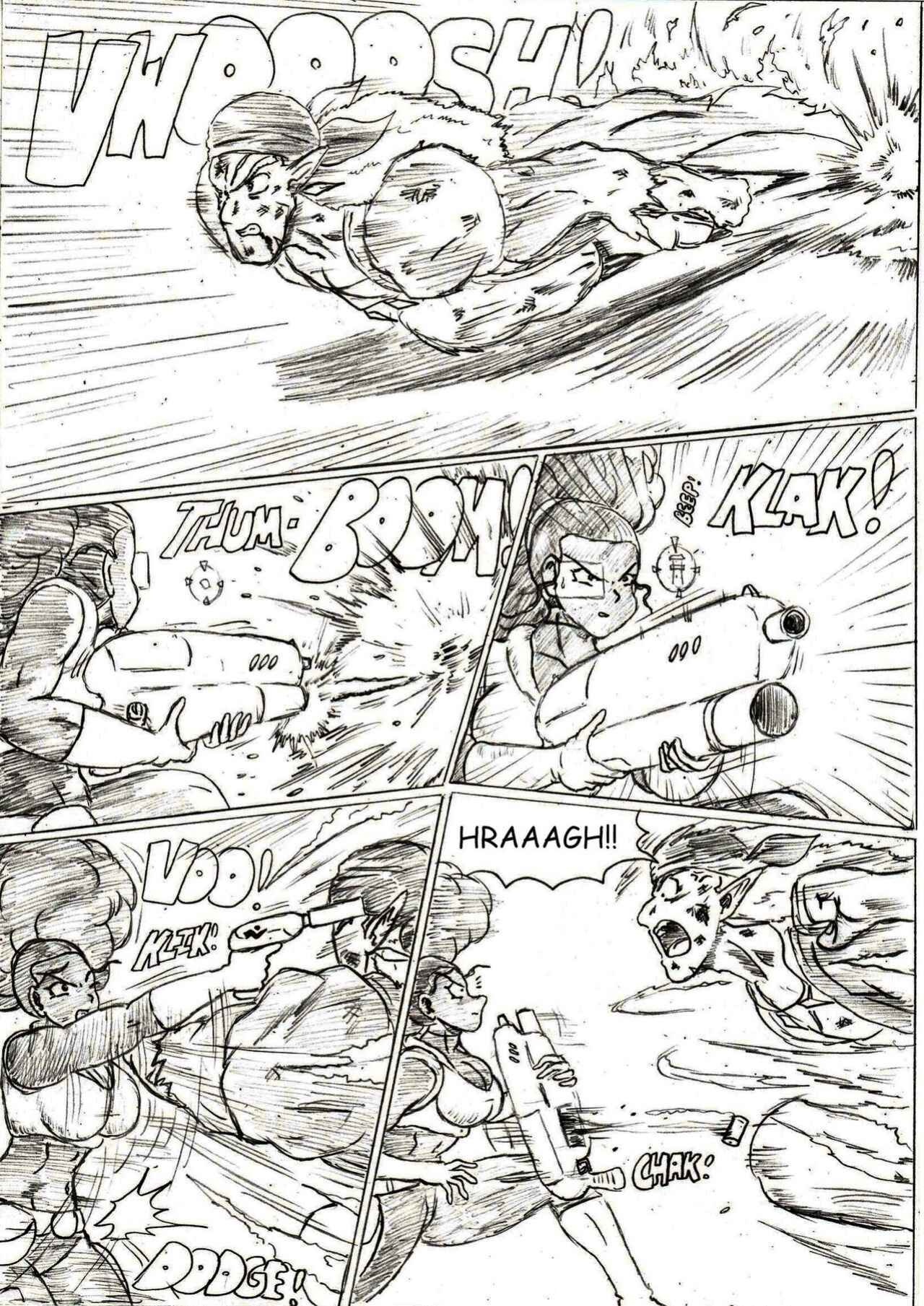 [TheWriteFiction] Dragonball Z Golden Age - Chapter 5 - Teamwork