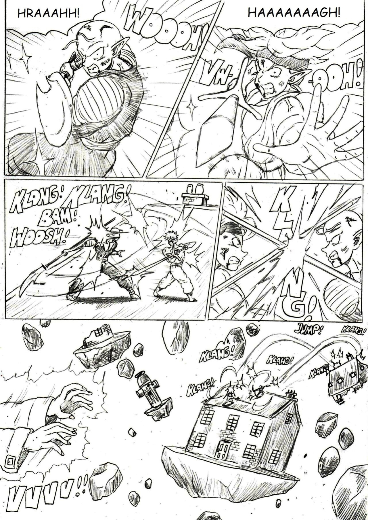 [TheWriteFiction] Dragonball Z Golden Age - Chapter 5 - Teamwork