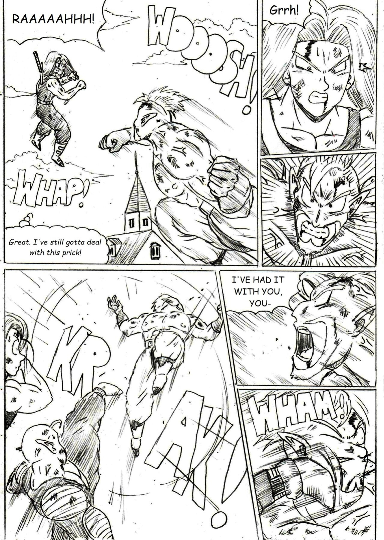 [TheWriteFiction] Dragonball Z Golden Age - Chapter 5 - Teamwork