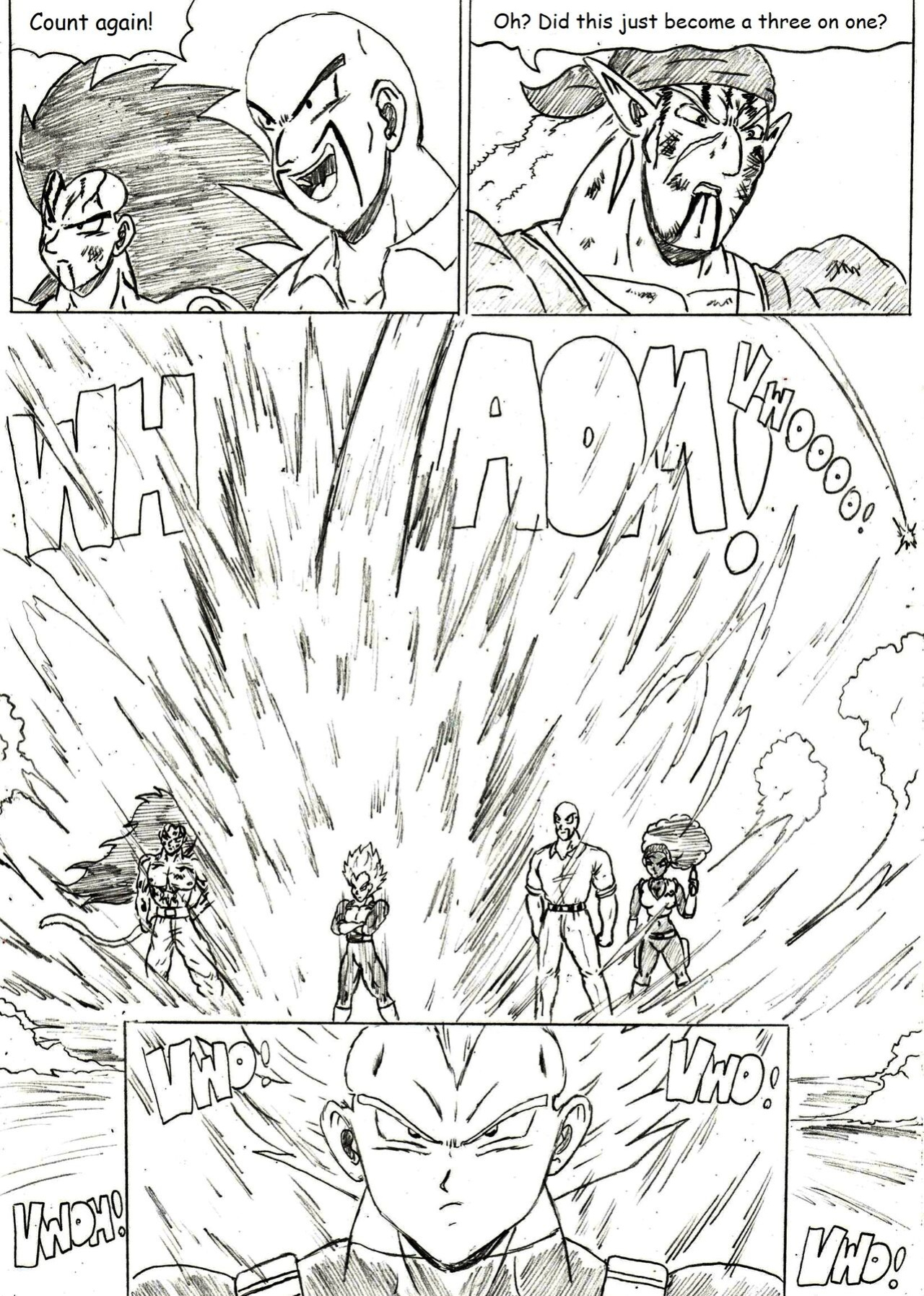 [TheWriteFiction] Dragonball Z Golden Age - Chapter 5 - Teamwork