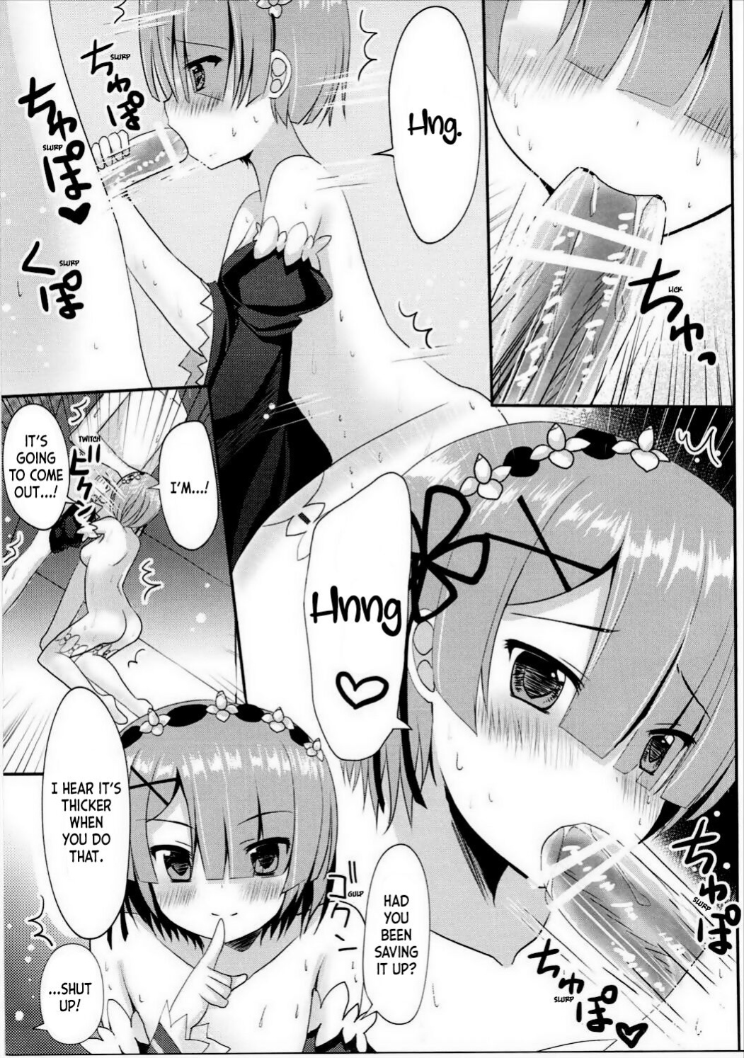 (Mimiket 36) [Nekosenyou Milk (Nasu Hanahana)] Aka to Ao no Maid-san ga Oni Kawaii Ken ni Tsuite | In Regard to how the Red and Blue Maids are Extremely Cute (Re:Zero Kara Hajimeru Isekai Seikatsu) [ianuela]