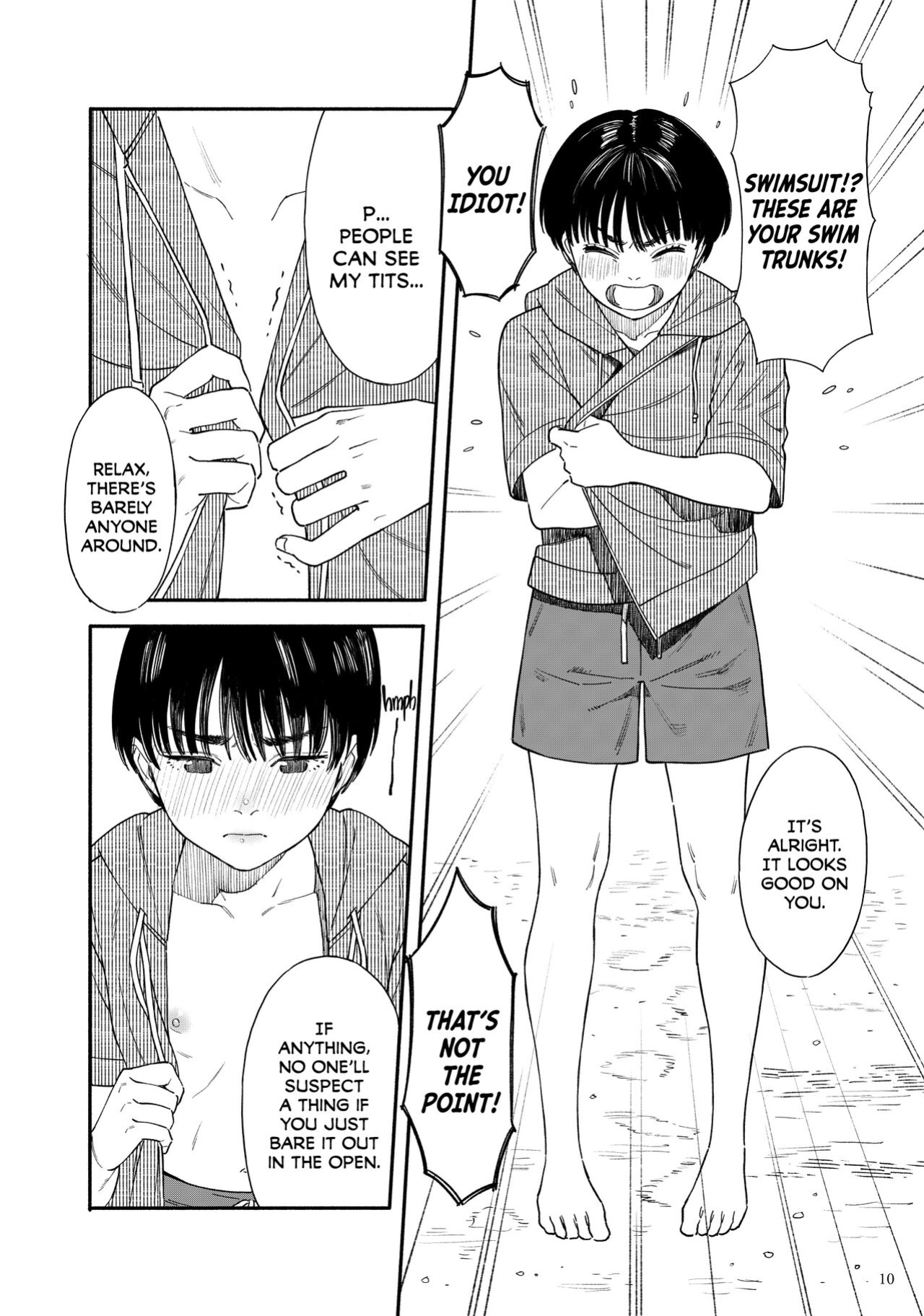 [Hamashima Saketen (Hamashima Shigeo)] Umi ni Ikou.｜Let's Go to the Beach. [Nishimaru]