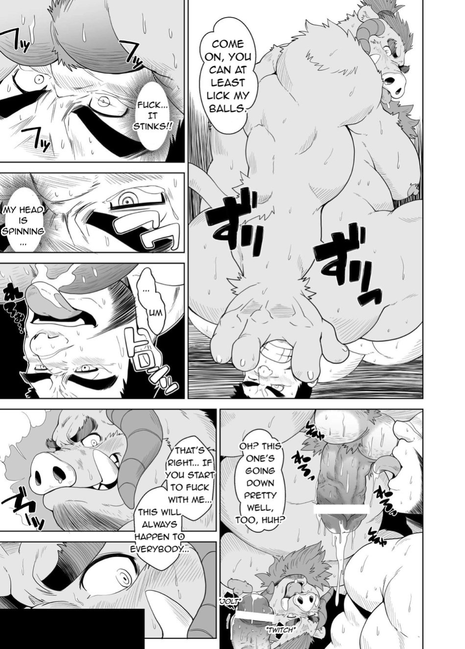 [Bear Tail (Chobikuma)] Buta Inma | Pig Incubus [Gachidebu]