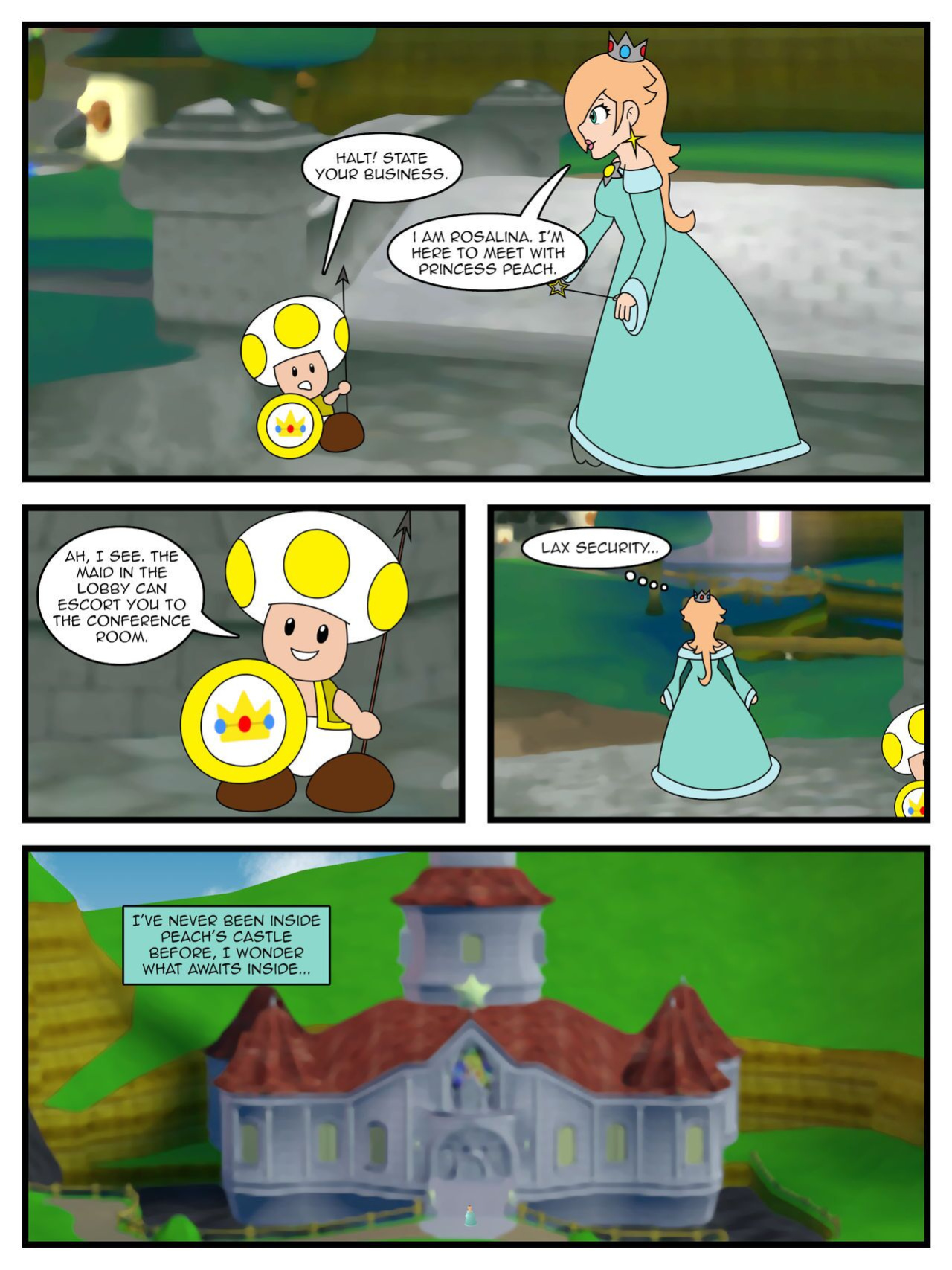 Rosalina and the Prankster Comet