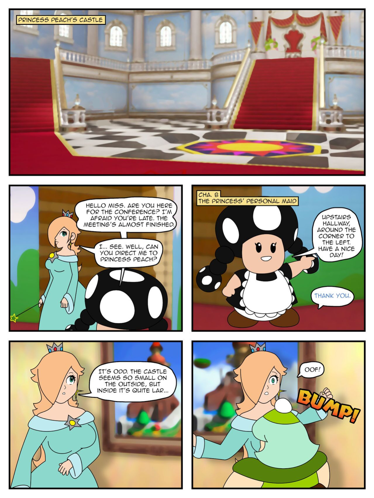 Rosalina and the Prankster Comet