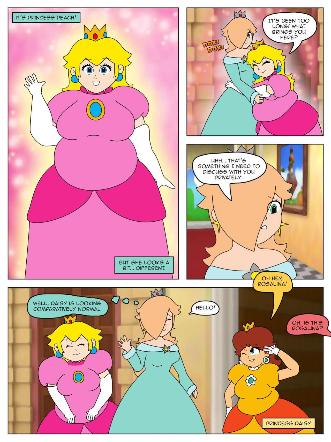 Rosalina and the Prankster Comet