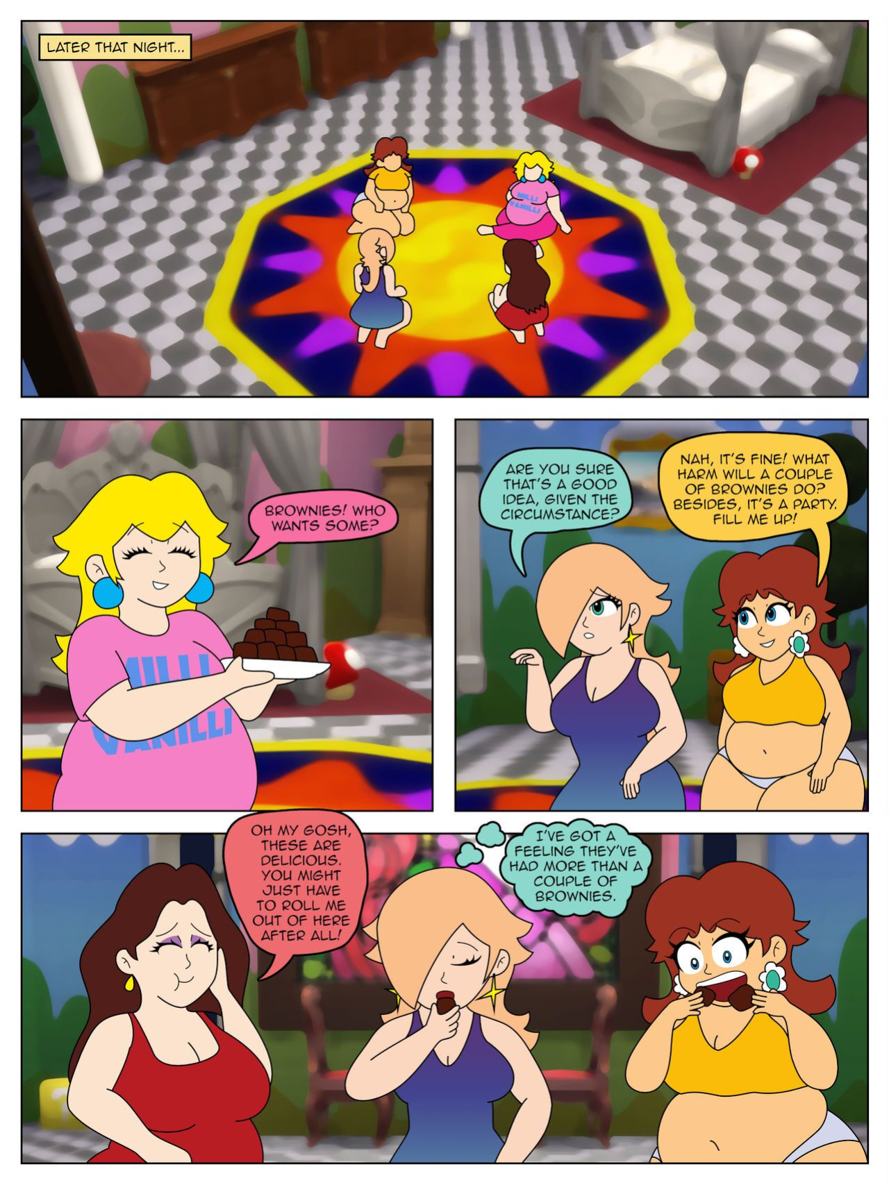 Rosalina and the Prankster Comet