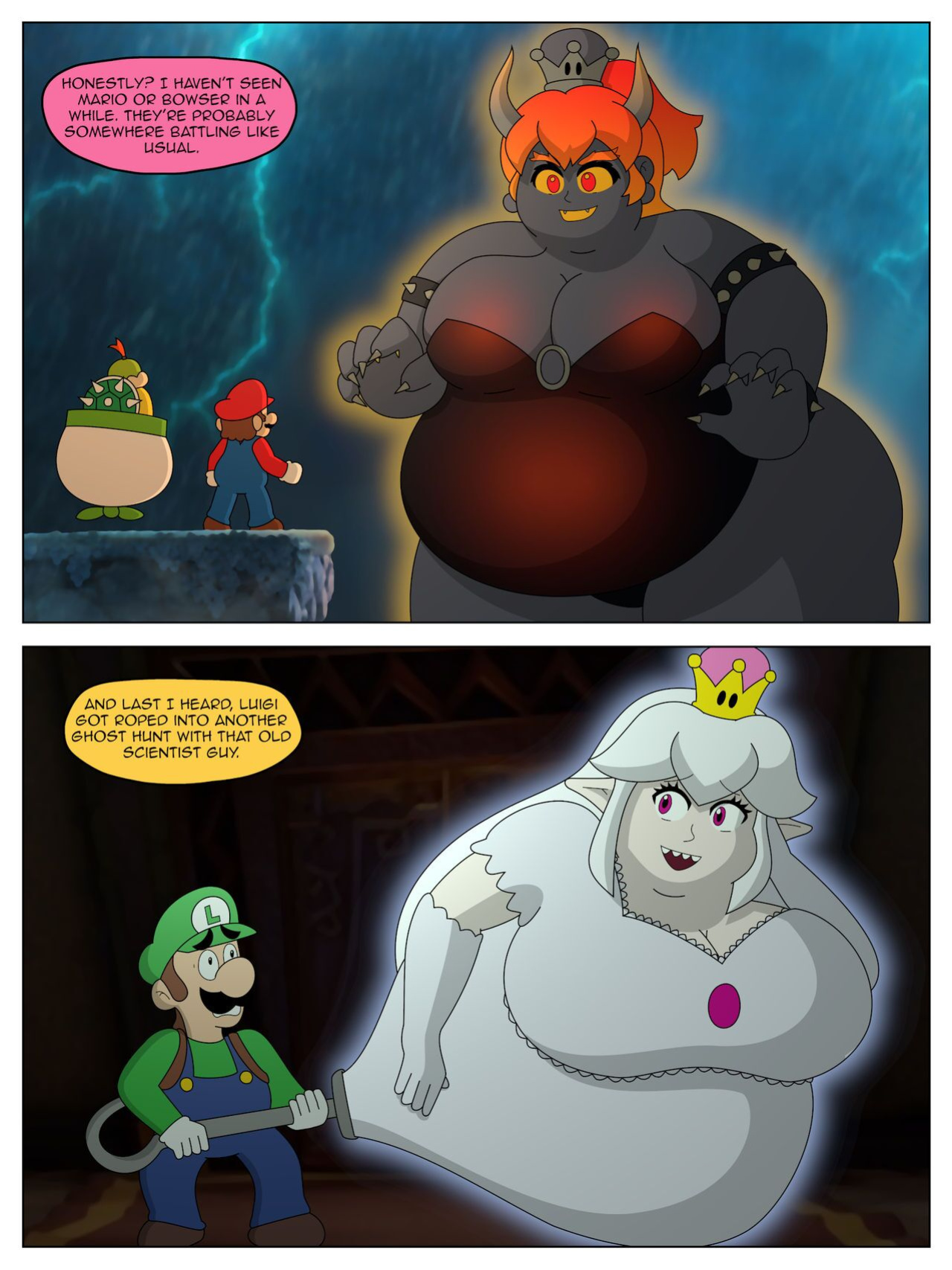 Rosalina and the Prankster Comet