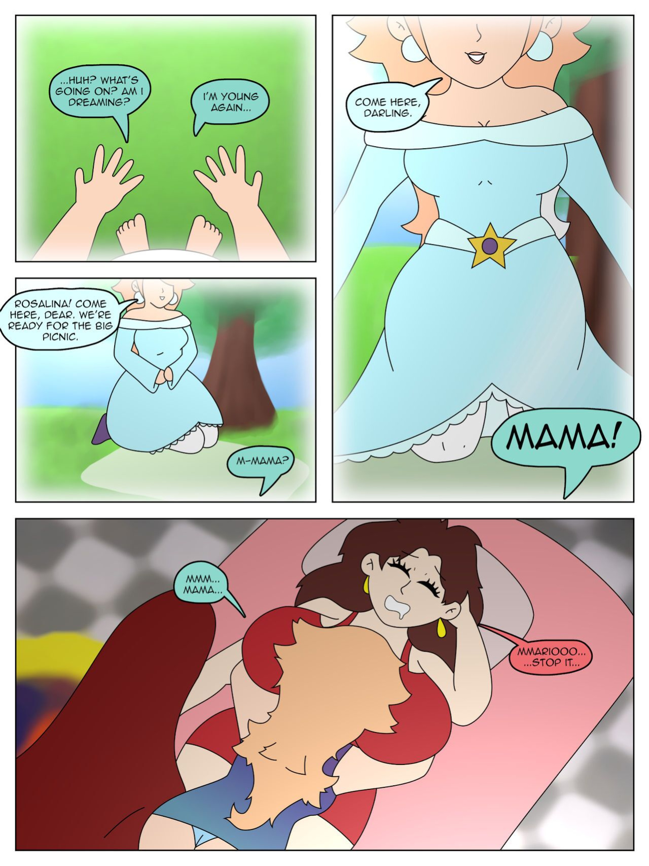 Rosalina and the Prankster Comet