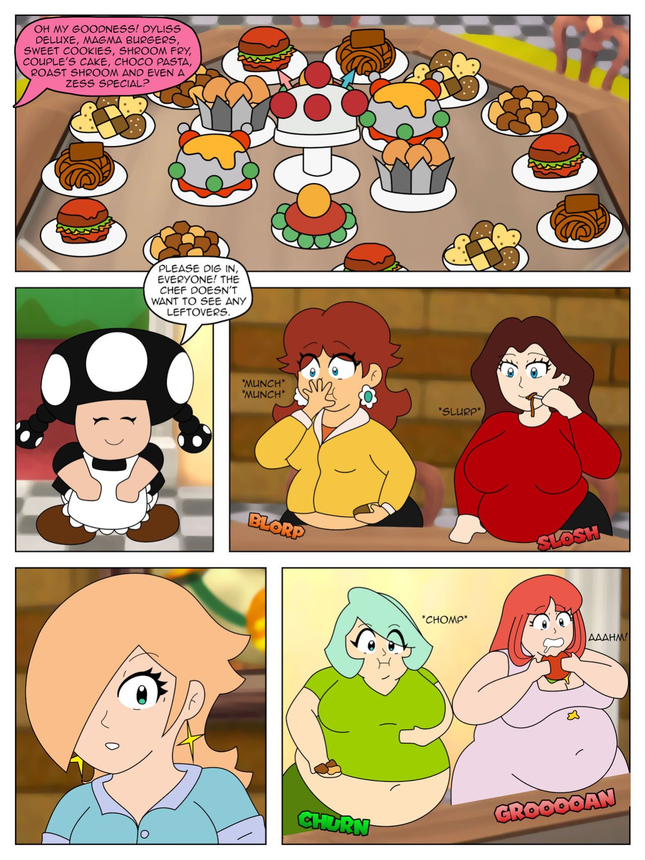Rosalina and the Prankster Comet