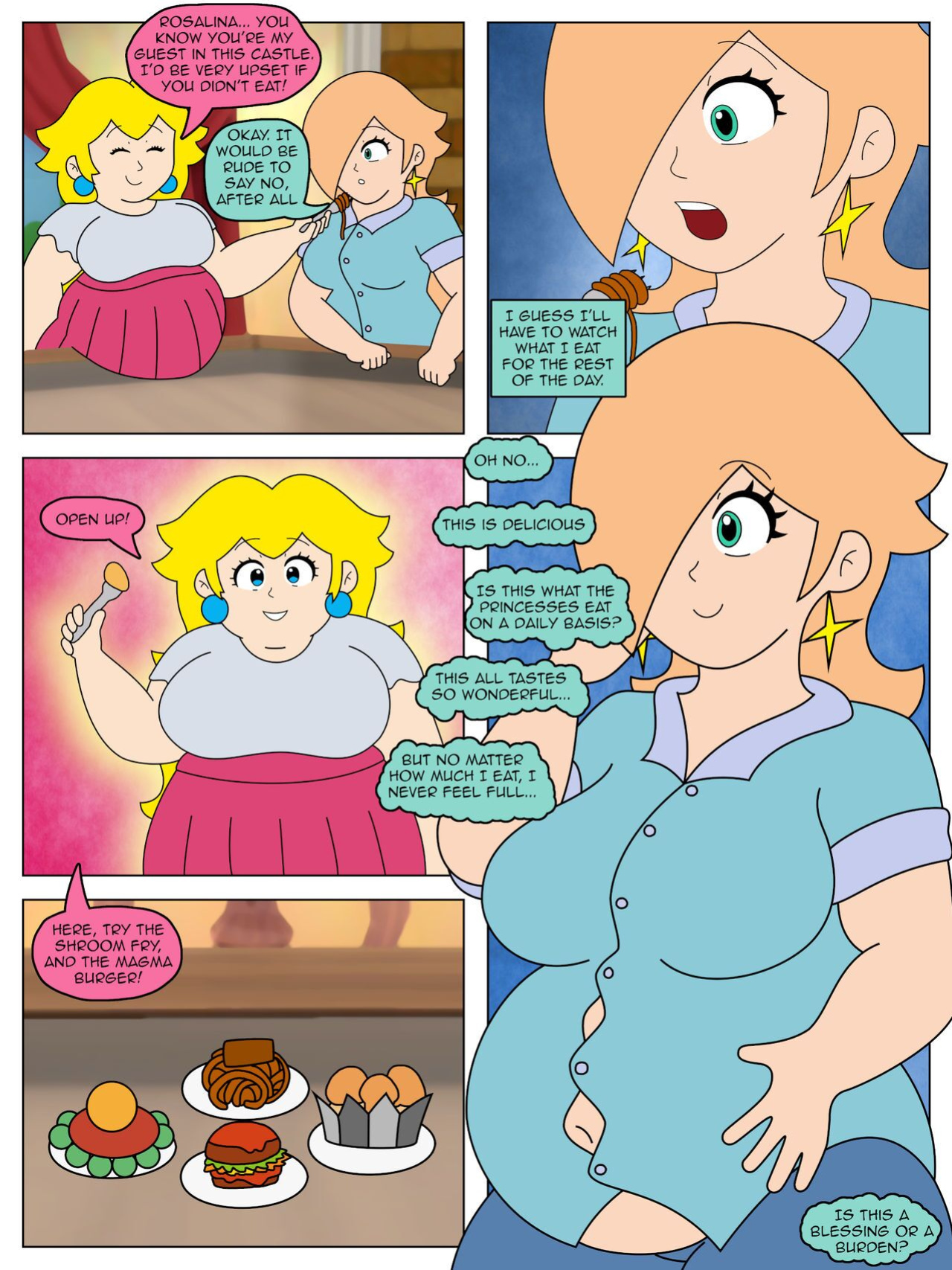 Rosalina and the Prankster Comet
