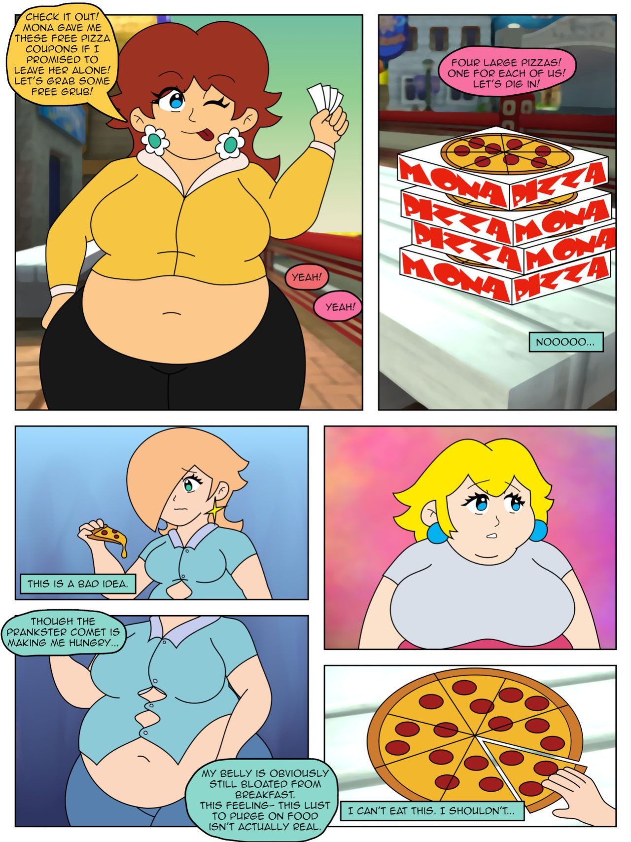 Rosalina and the Prankster Comet