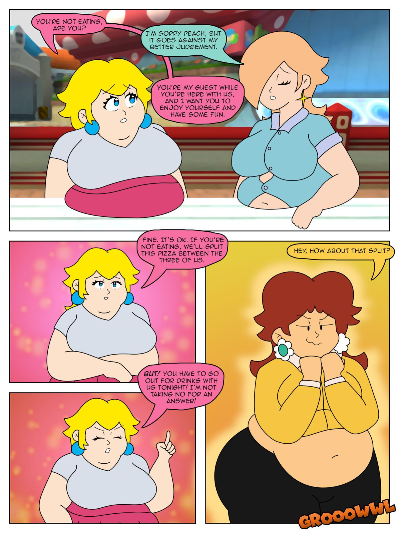 Rosalina and the Prankster Comet