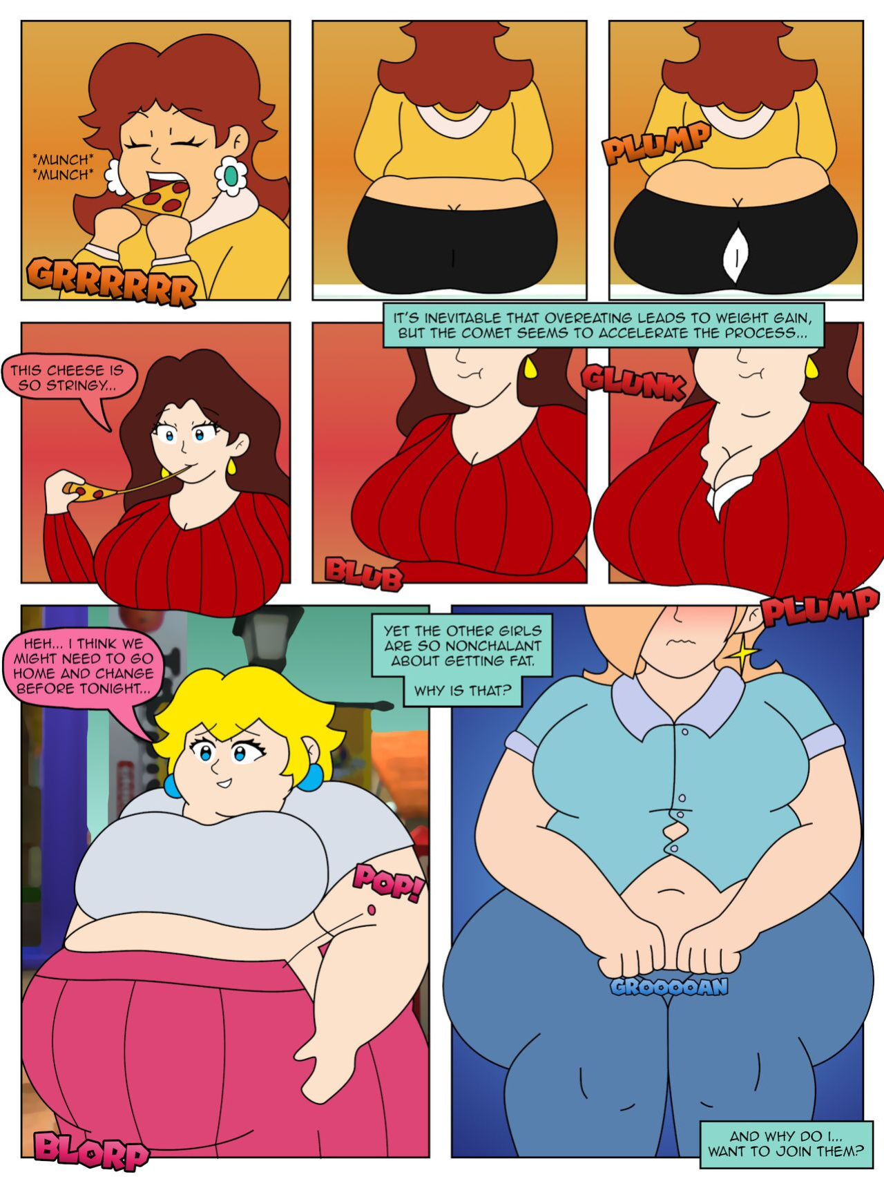 Rosalina and the Prankster Comet