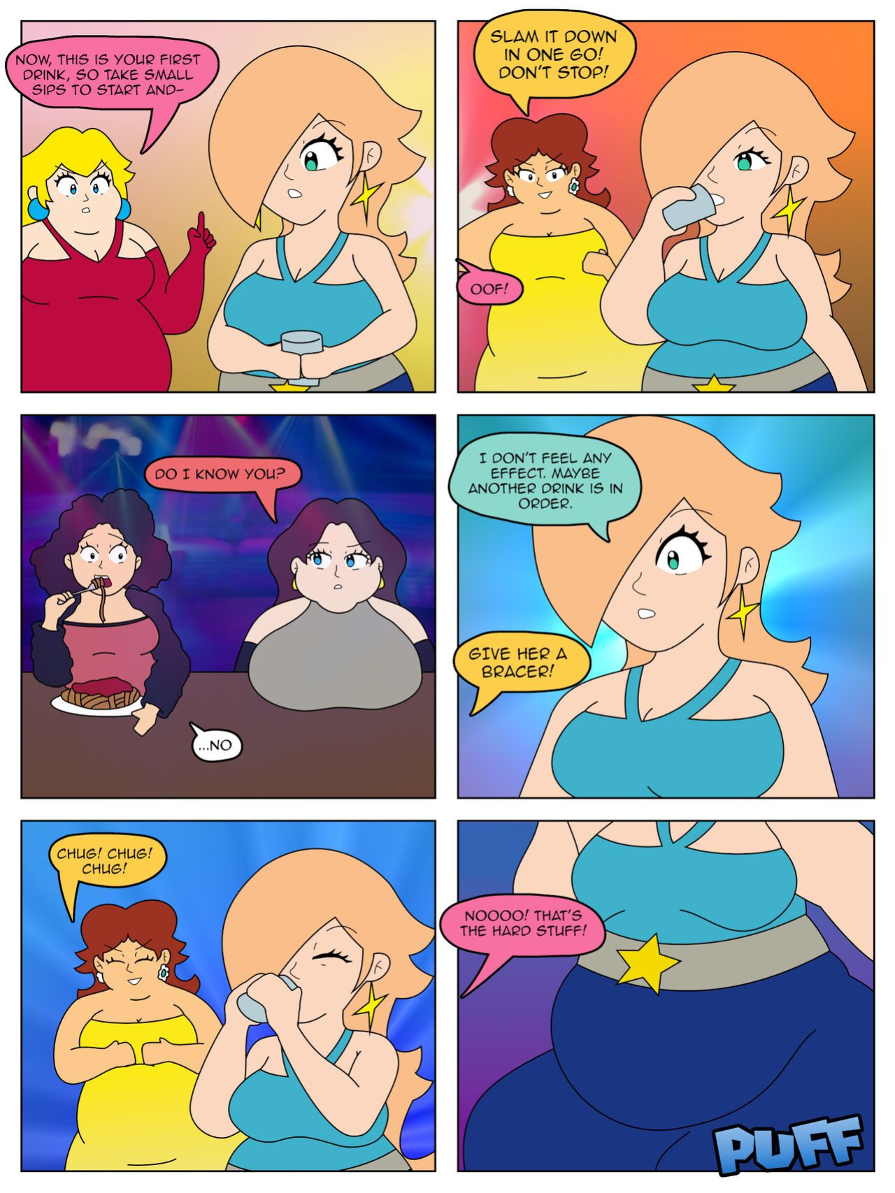 Rosalina and the Prankster Comet