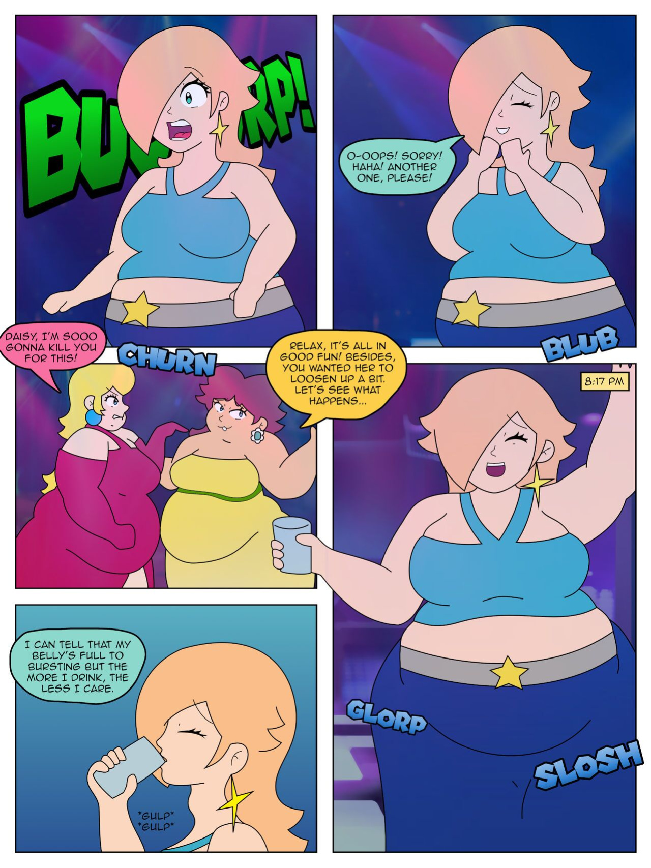 Rosalina and the Prankster Comet