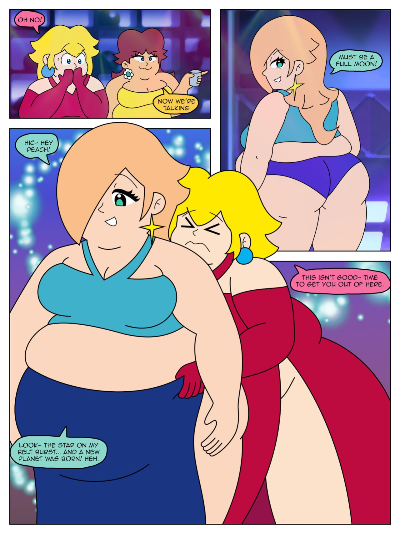 Rosalina and the Prankster Comet
