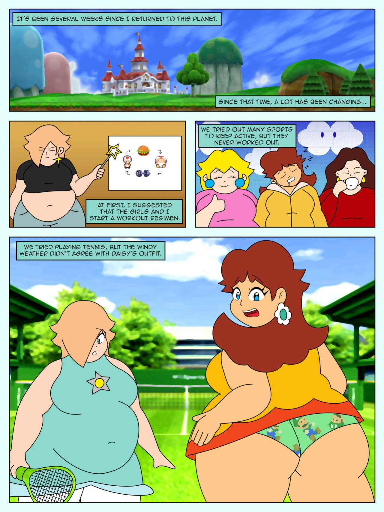 Rosalina and the Prankster Comet