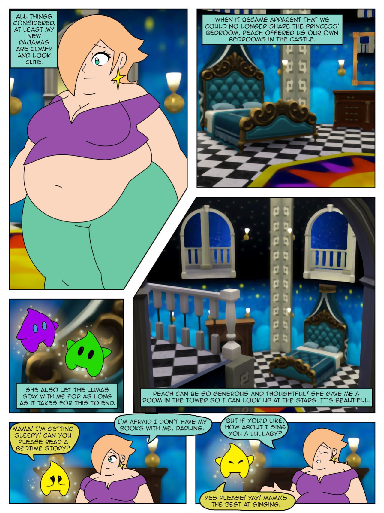 Rosalina and the Prankster Comet