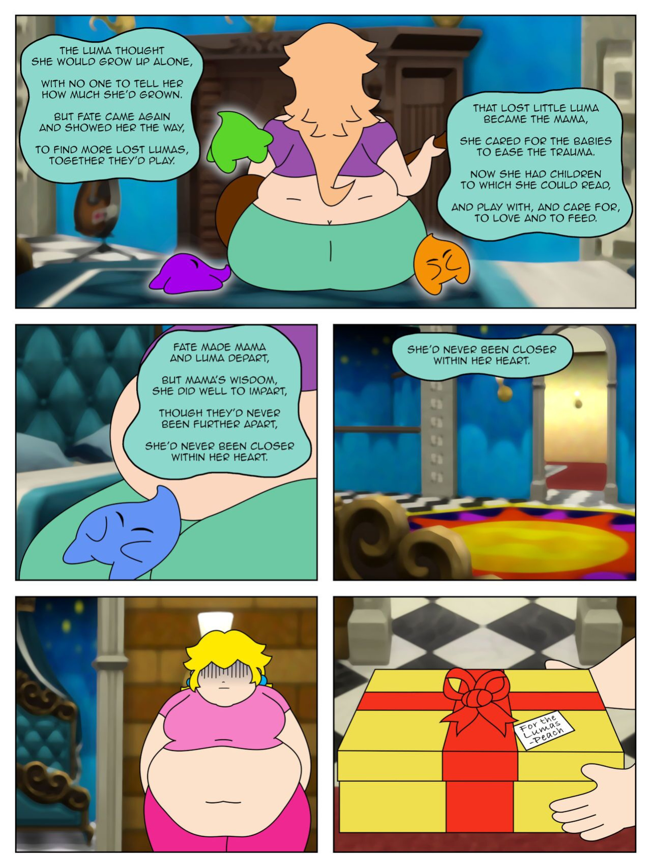 Rosalina and the Prankster Comet