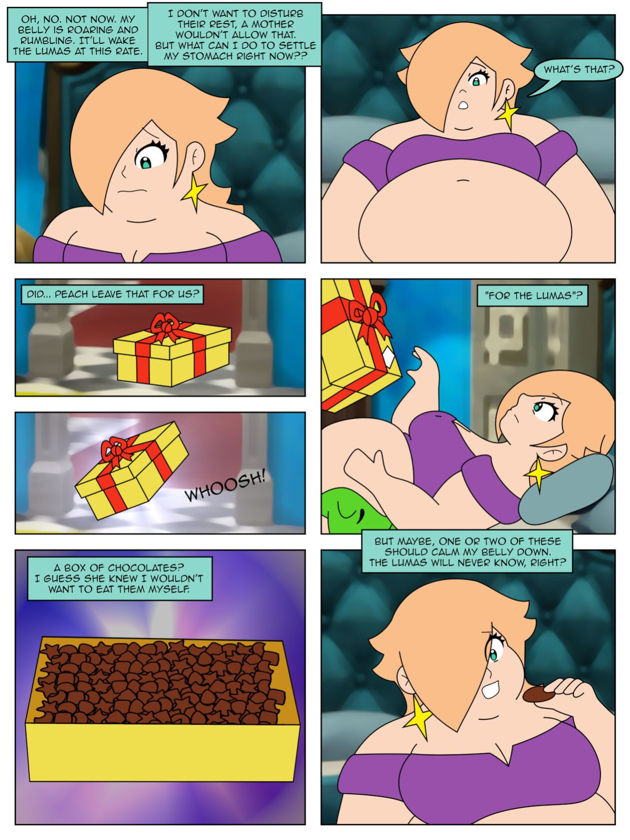 Rosalina and the Prankster Comet