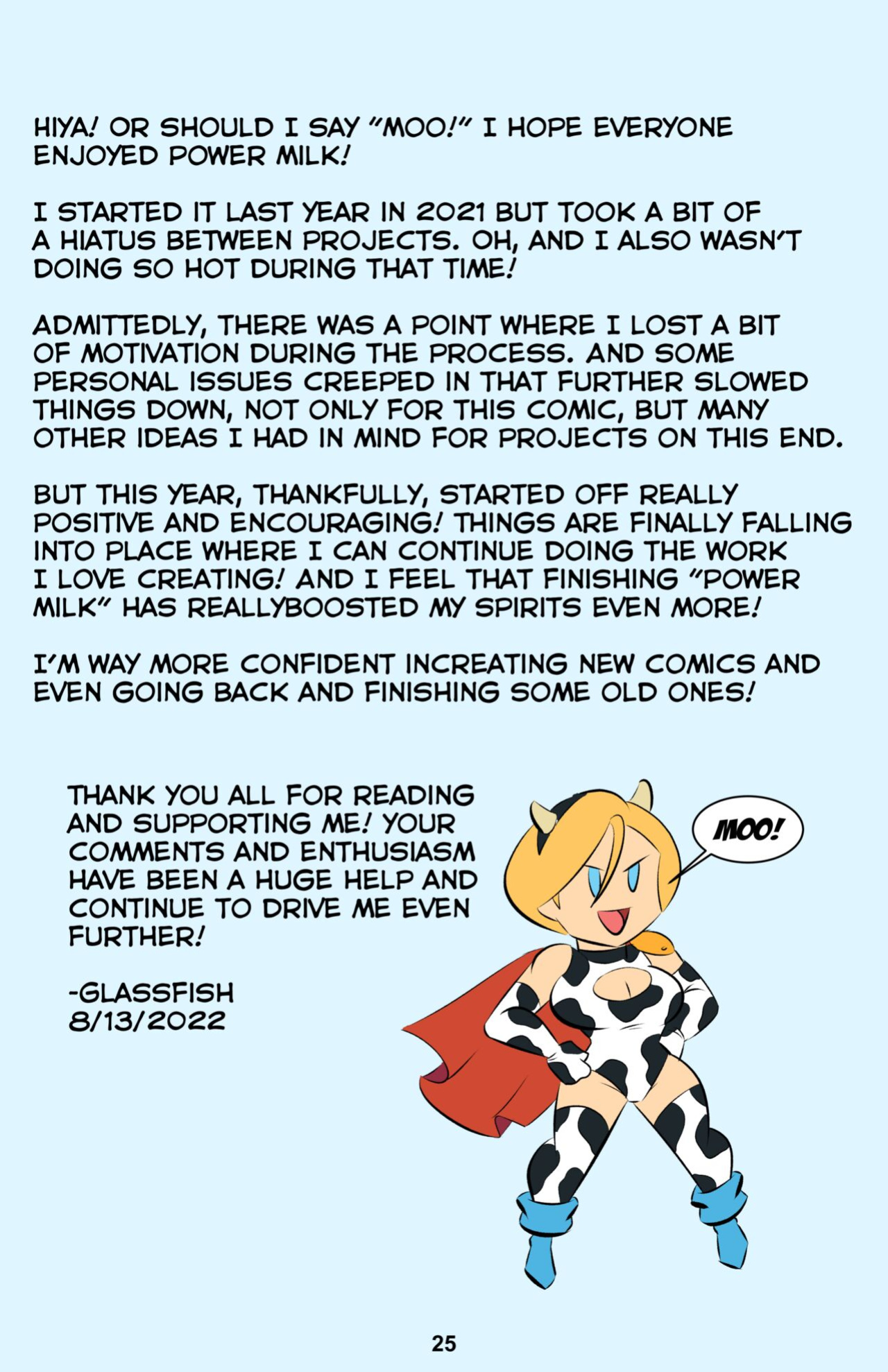 [Glassfish] Power Milk