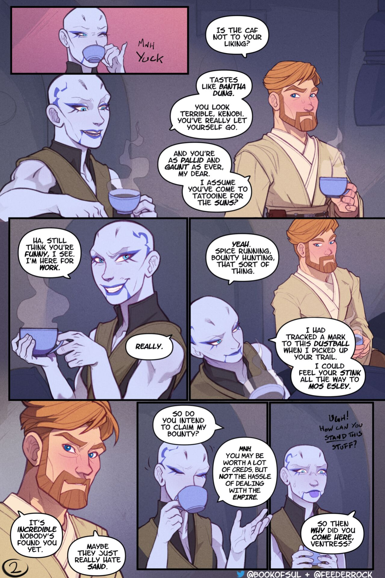 [Hagfish + Stendra] Hello There: A Star Wars Story (Star Wars: The Clone Wars)