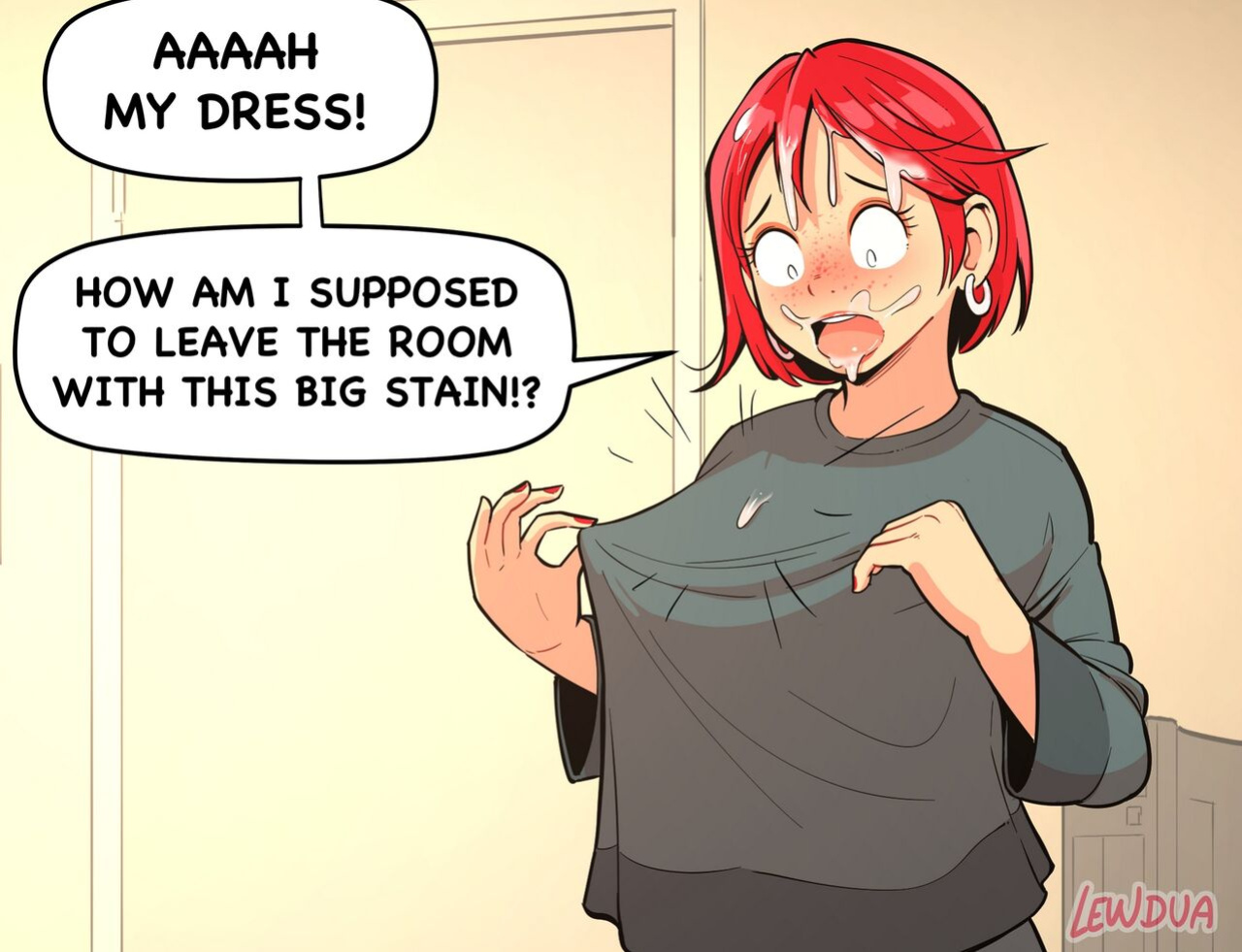 [Lewdua] Way to the Lewdies Apartment pt.6-7 (hairy)