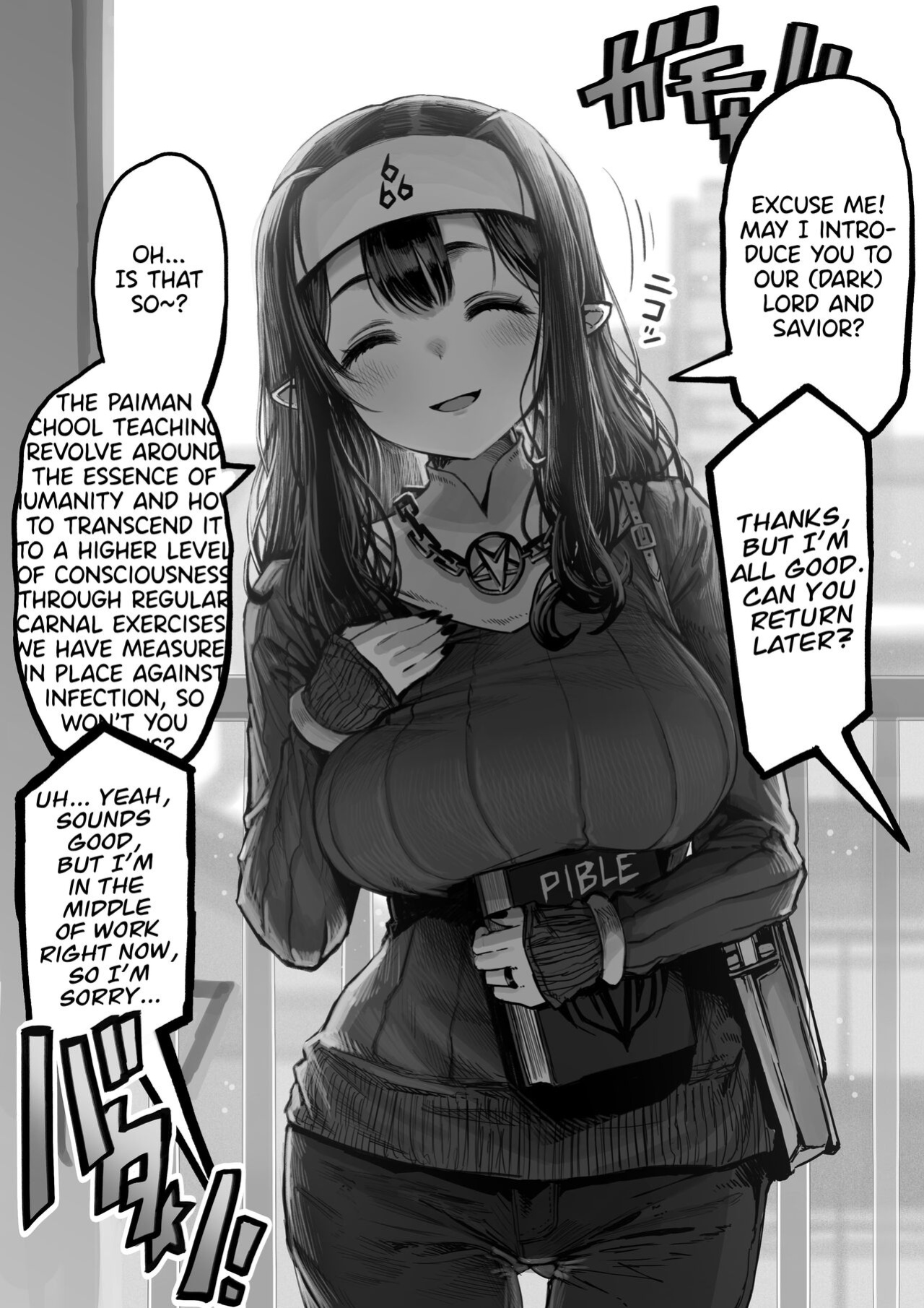 [Gibachan] Kanyuu Onna no Kurokita-san [DKKMD Translations]