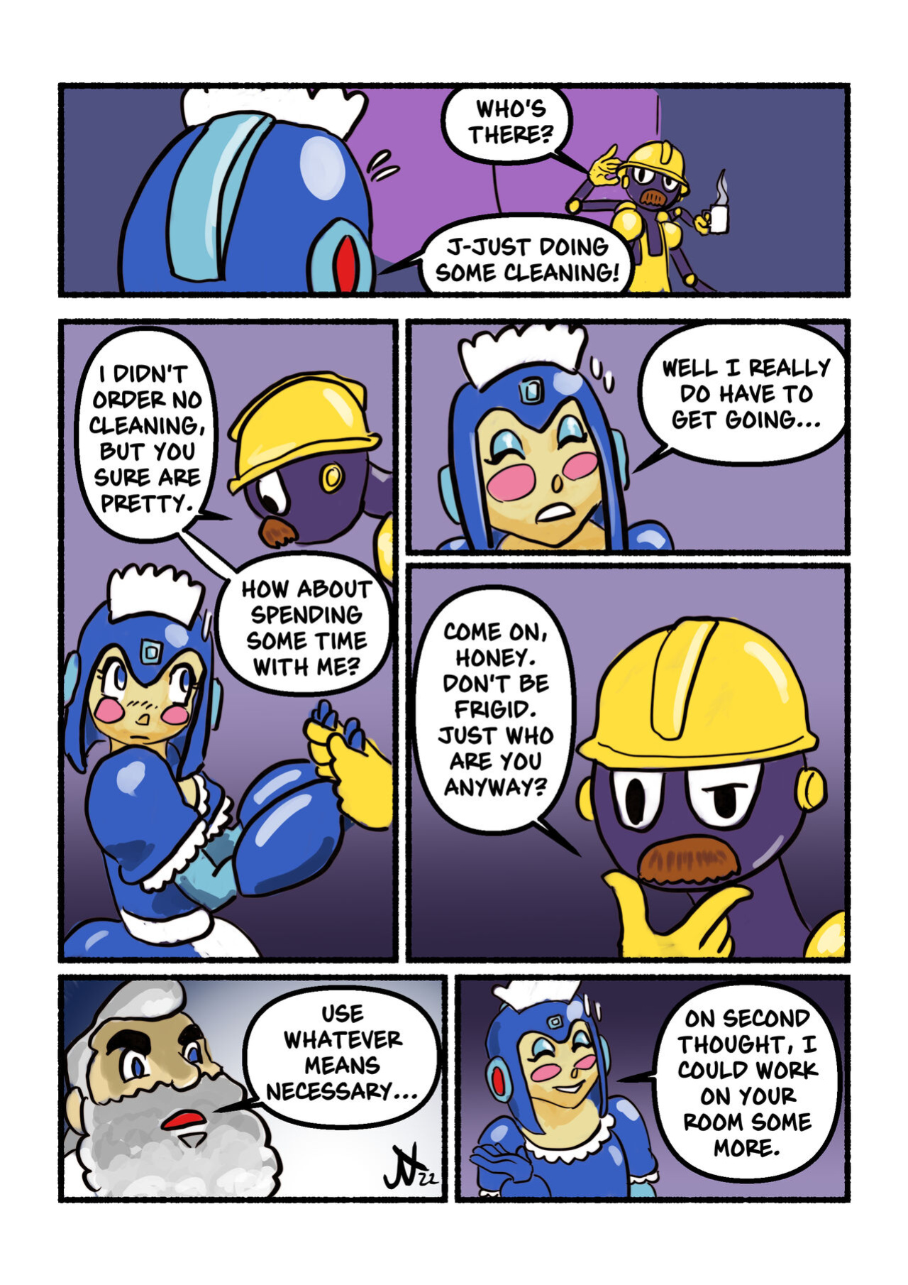 [Jo Nothing] Meido Man (Mega-man)