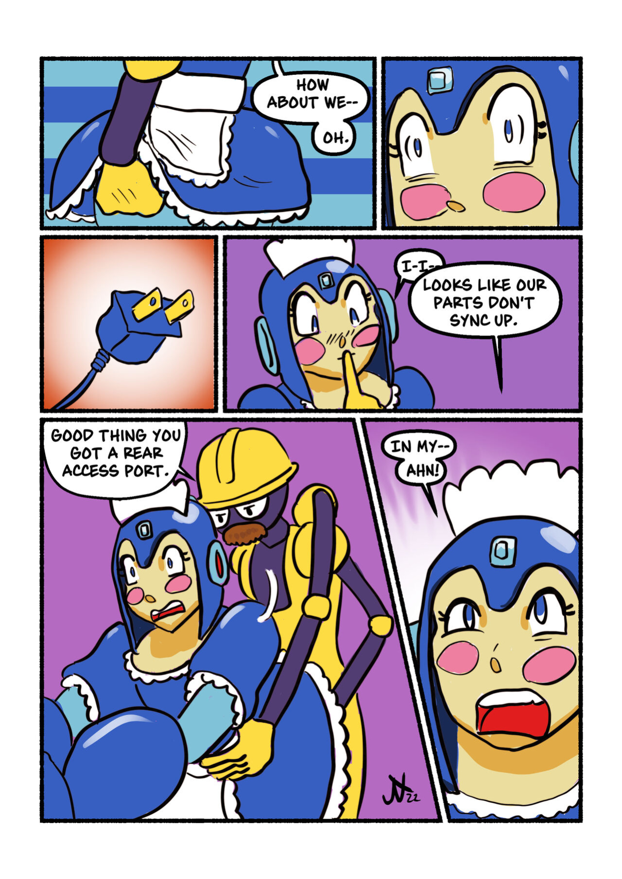 [Jo Nothing] Meido Man (Mega-man)