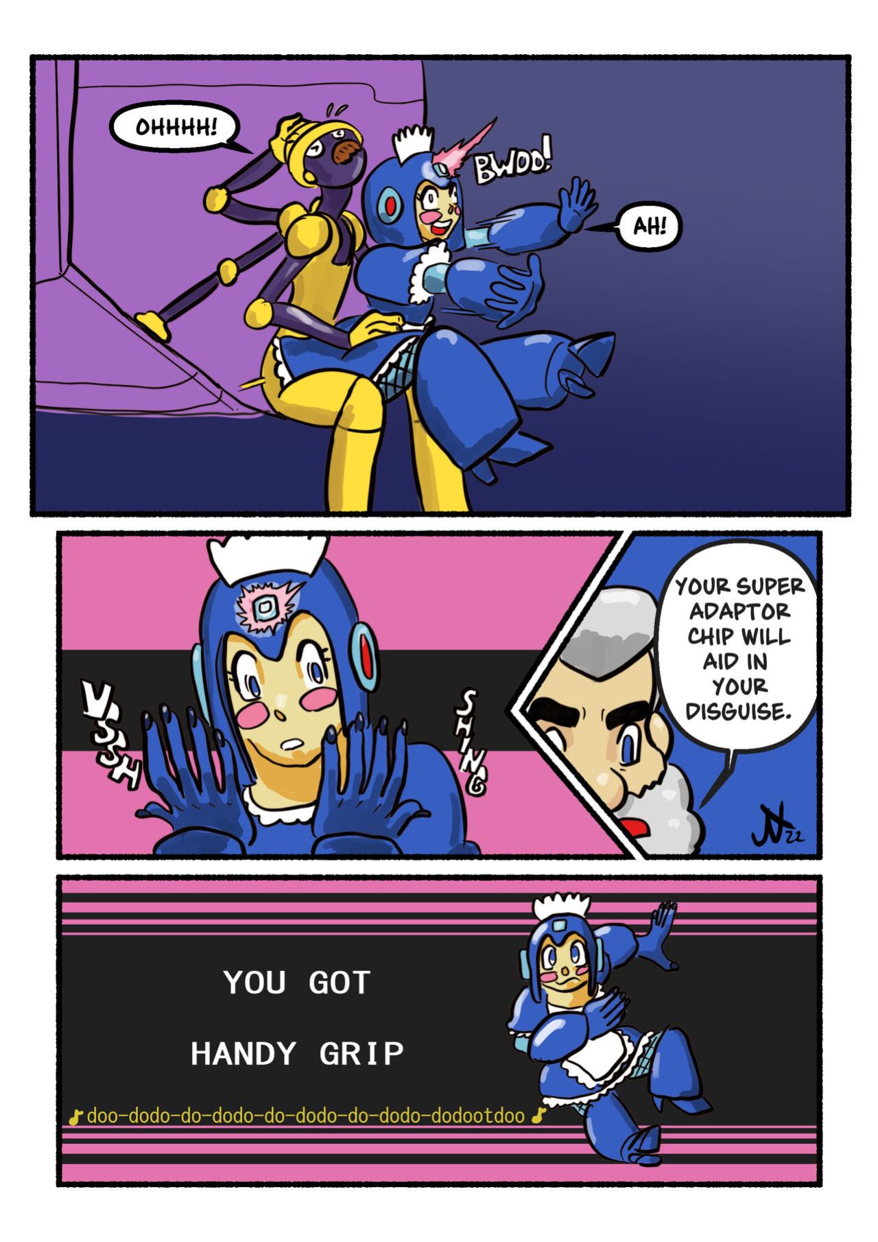 [Jo Nothing] Meido Man (Mega-man)