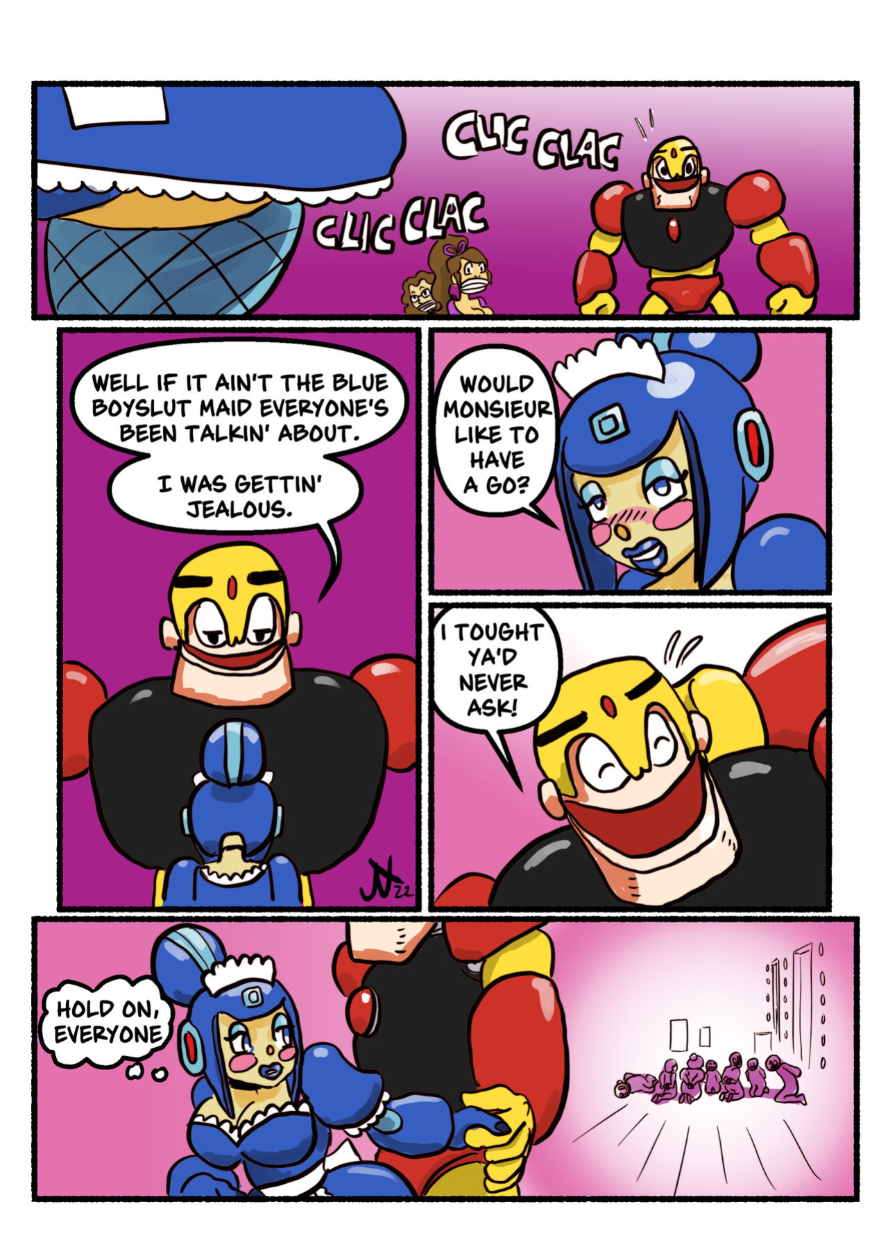 [Jo Nothing] Meido Man (Mega-man)