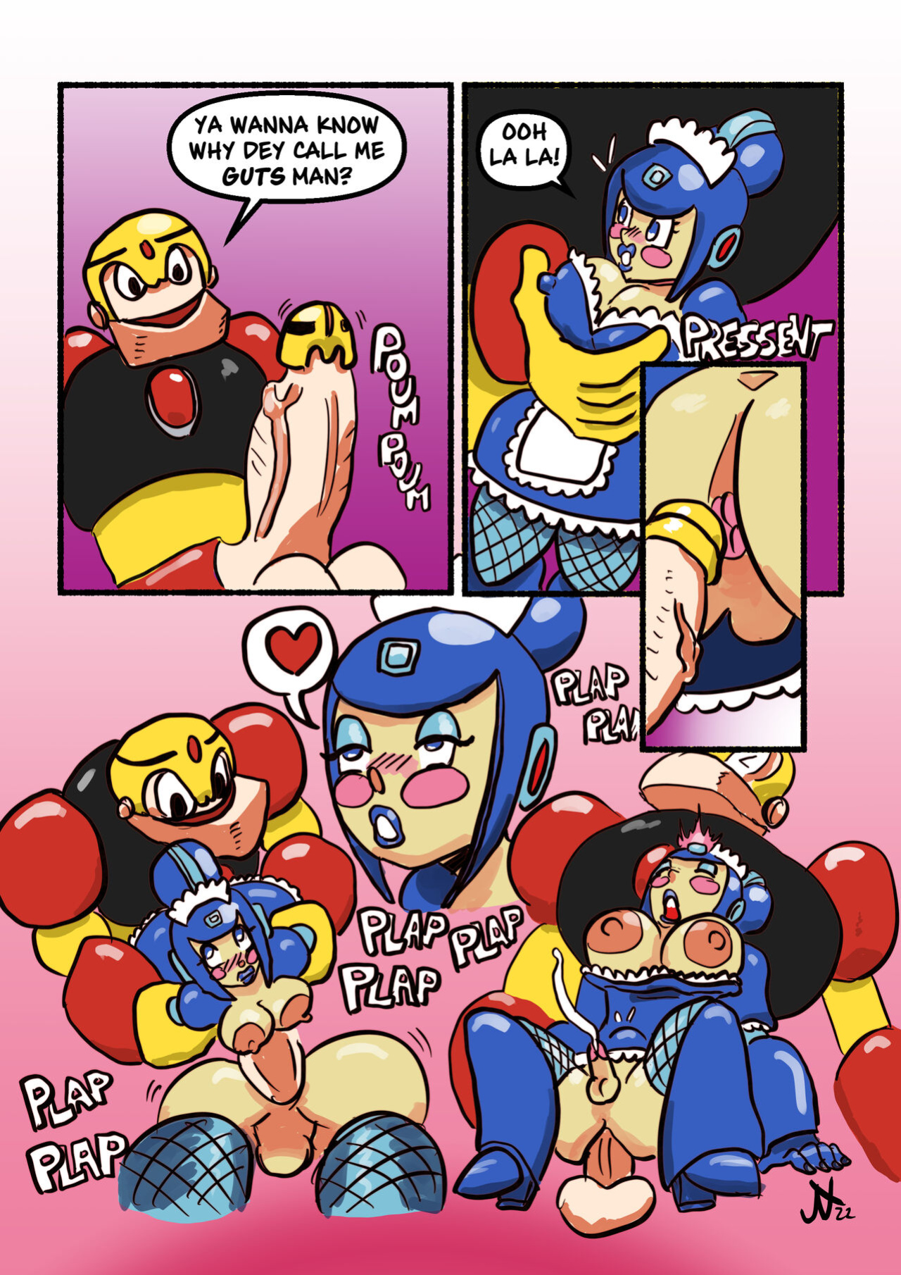 [Jo Nothing] Meido Man (Mega-man)