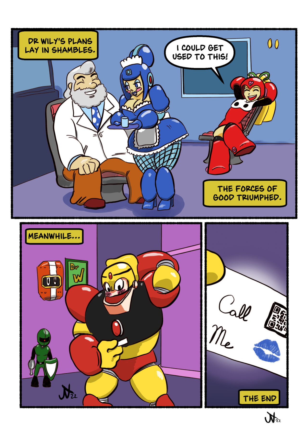 [Jo Nothing] Meido Man (Mega-man)