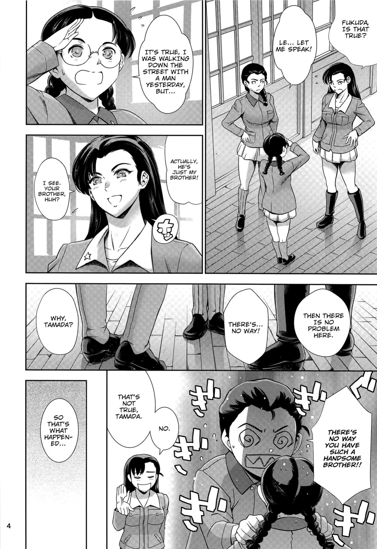 (C97) [Mesu Gorilla. (Tuna Empire)] Kinuyo-chan to LoveHo | Love Hotel with Kinuyo-chan (Girls und Panzer) [Yravir Translation]