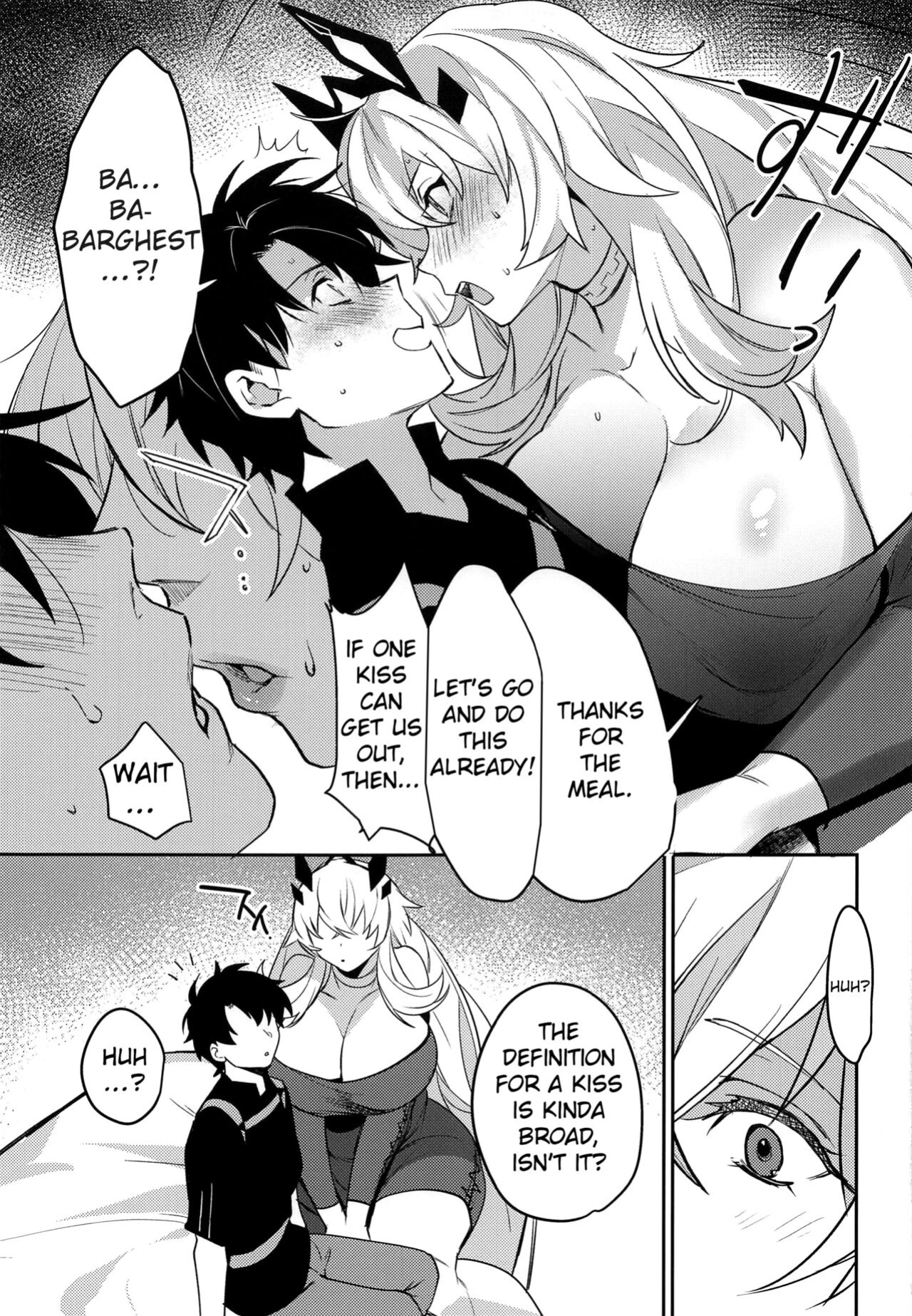 (C100) [Ash wing (Makuro)] Kimi to Kiss Shinai to Derarenai Heya (Fate/Grand Order)