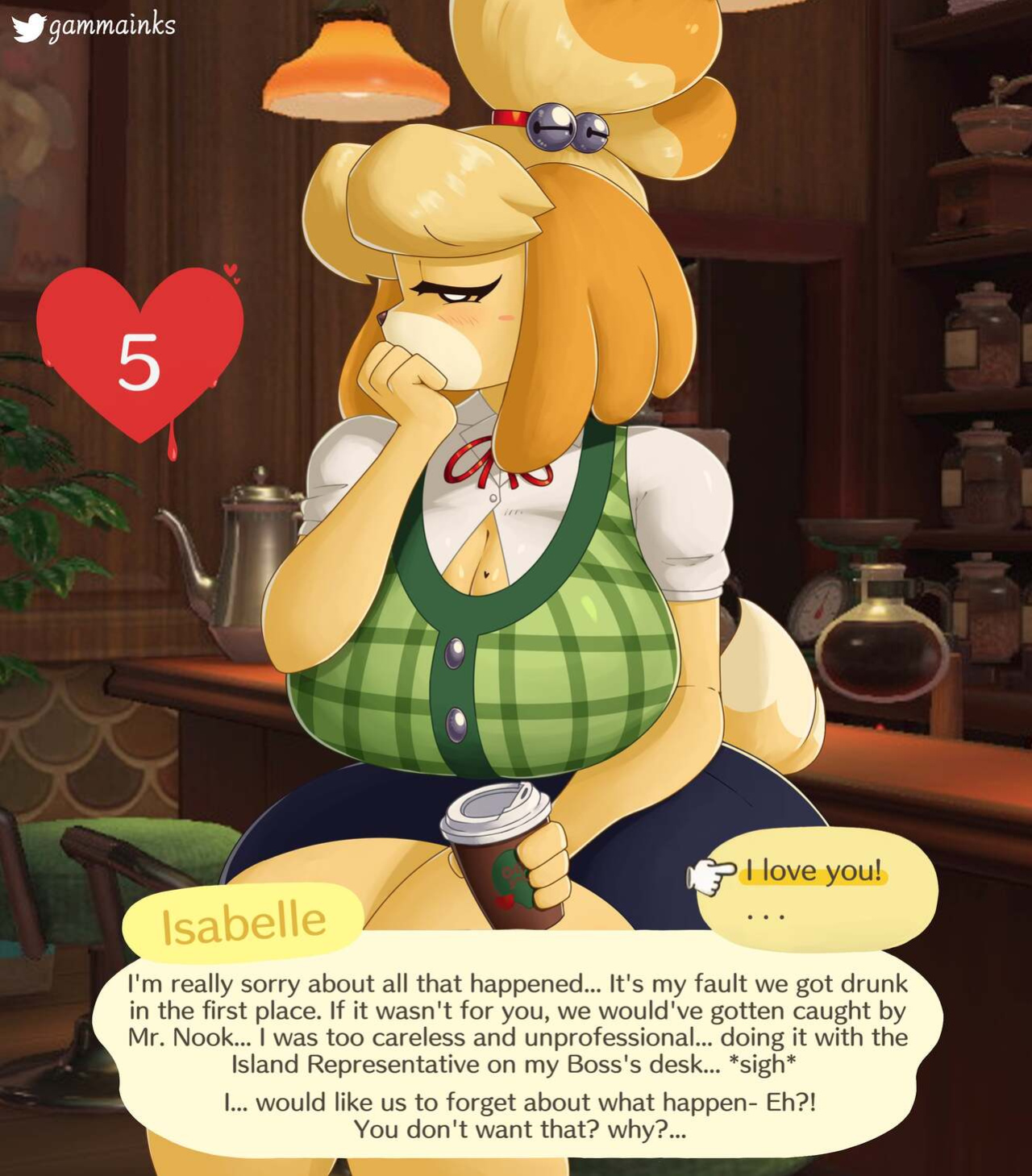 Bonding with Isabelle