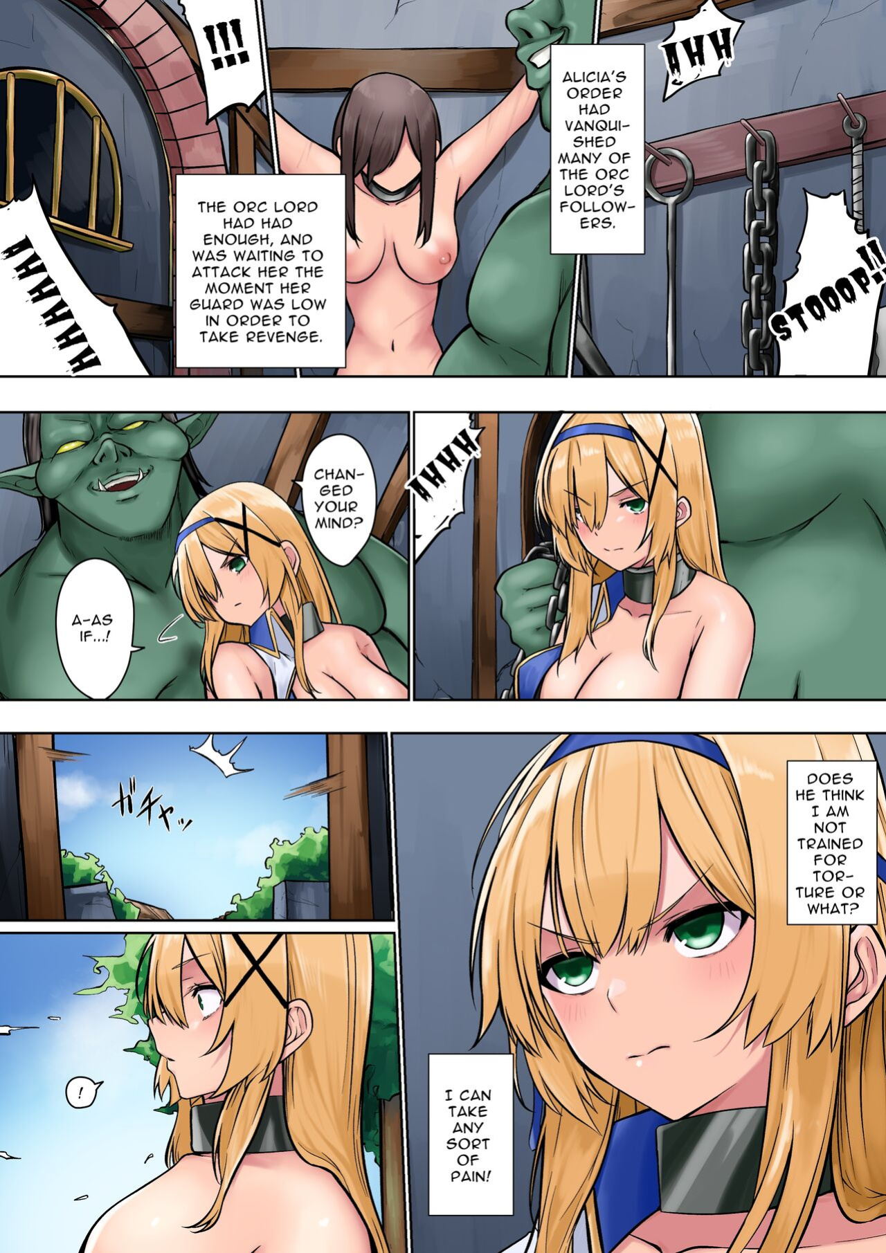 [Seika Kairaku Shoten (Erutoria, Jurai, Sayori)] Himekishi Alicia no Junan -Orc-sama wa Himekishi o Tsukaima ni Shitai-