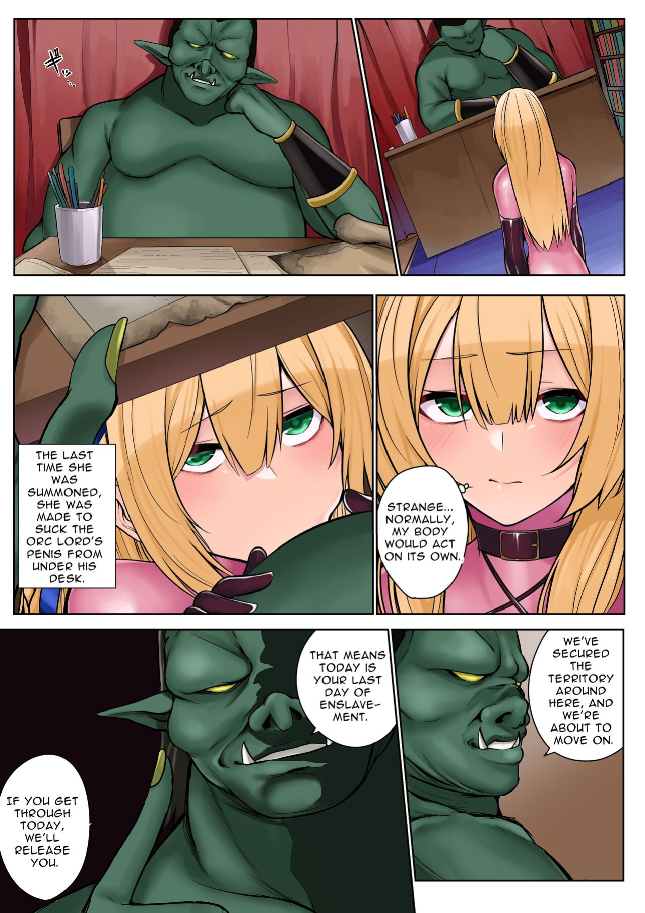 [Seika Kairaku Shoten (Erutoria, Jurai, Sayori)] Himekishi Alicia no Junan -Orc-sama wa Himekishi o Tsukaima ni Shitai-