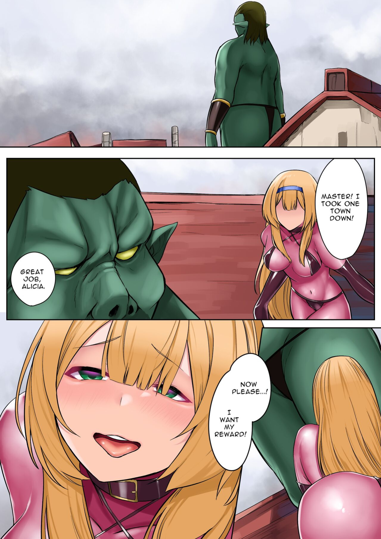 [Seika Kairaku Shoten (Erutoria, Jurai, Sayori)] Himekishi Alicia no Junan -Orc-sama wa Himekishi o Tsukaima ni Shitai-