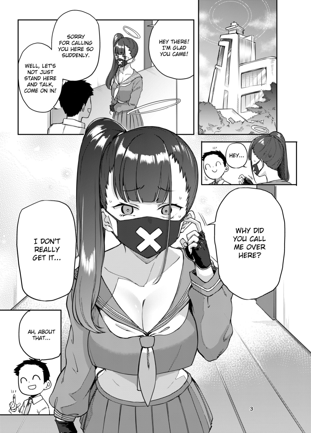 [Triple Luck (Miyoshi)] Sukeban Oshioki-bu | Miss Delinquent's Punishment Club (Blue Archive) [Douzo Lad Translations]