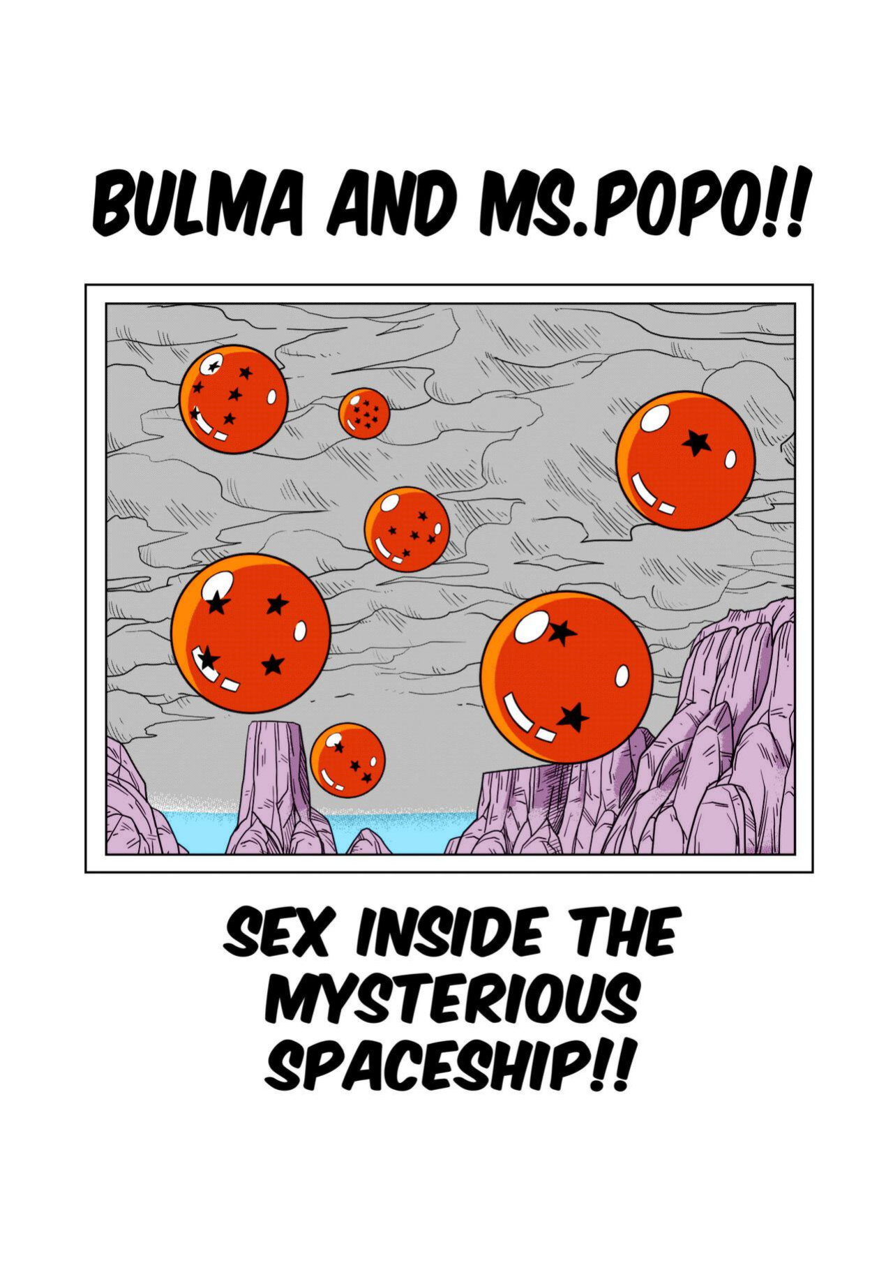 [Yamamoto] Dagon Ball - Bulma Meets Mr. Popo - Sex Inside the Mysterious Spaceship (decensored)