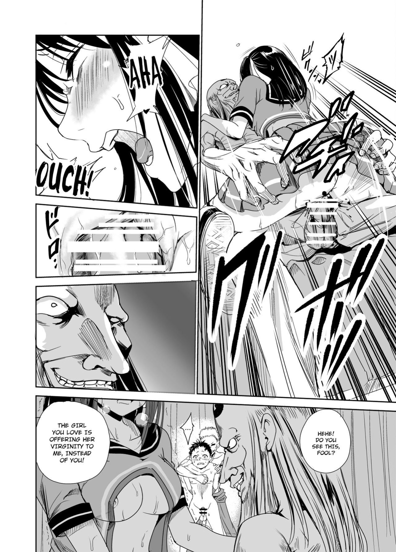 [Raid Socks (Tricky)] Tsuyagari Mura 1 ~Kareshi o Mamoru Tame Hikyou no Mura de Kyousei Gohoushi & NTR Sex~ [RuruScanlations]