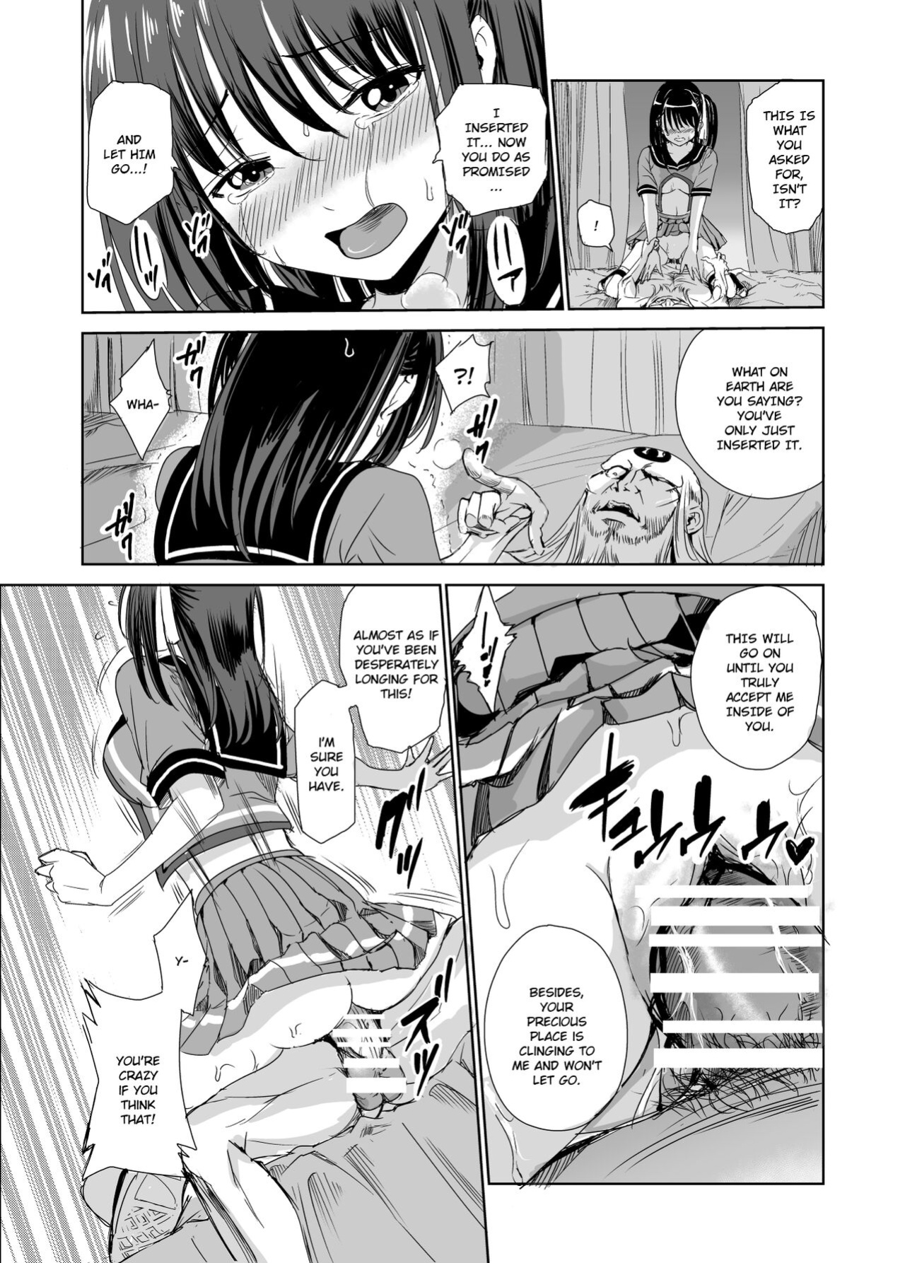 [Raid Socks (Tricky)] Tsuyagari Mura 1 ~Kareshi o Mamoru Tame Hikyou no Mura de Kyousei Gohoushi & NTR Sex~ [RuruScanlations]