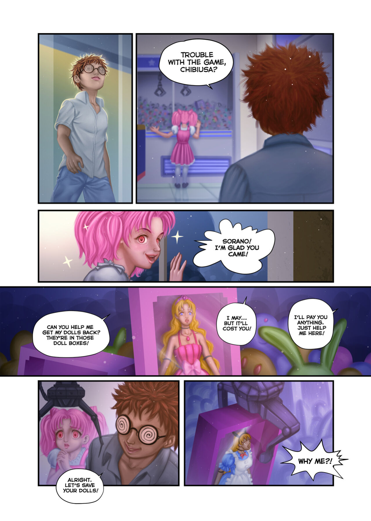 [Mercomix] The Senshi Dolls