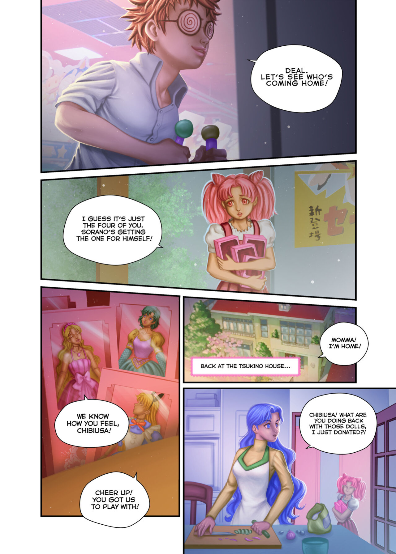 [Mercomix] The Senshi Dolls