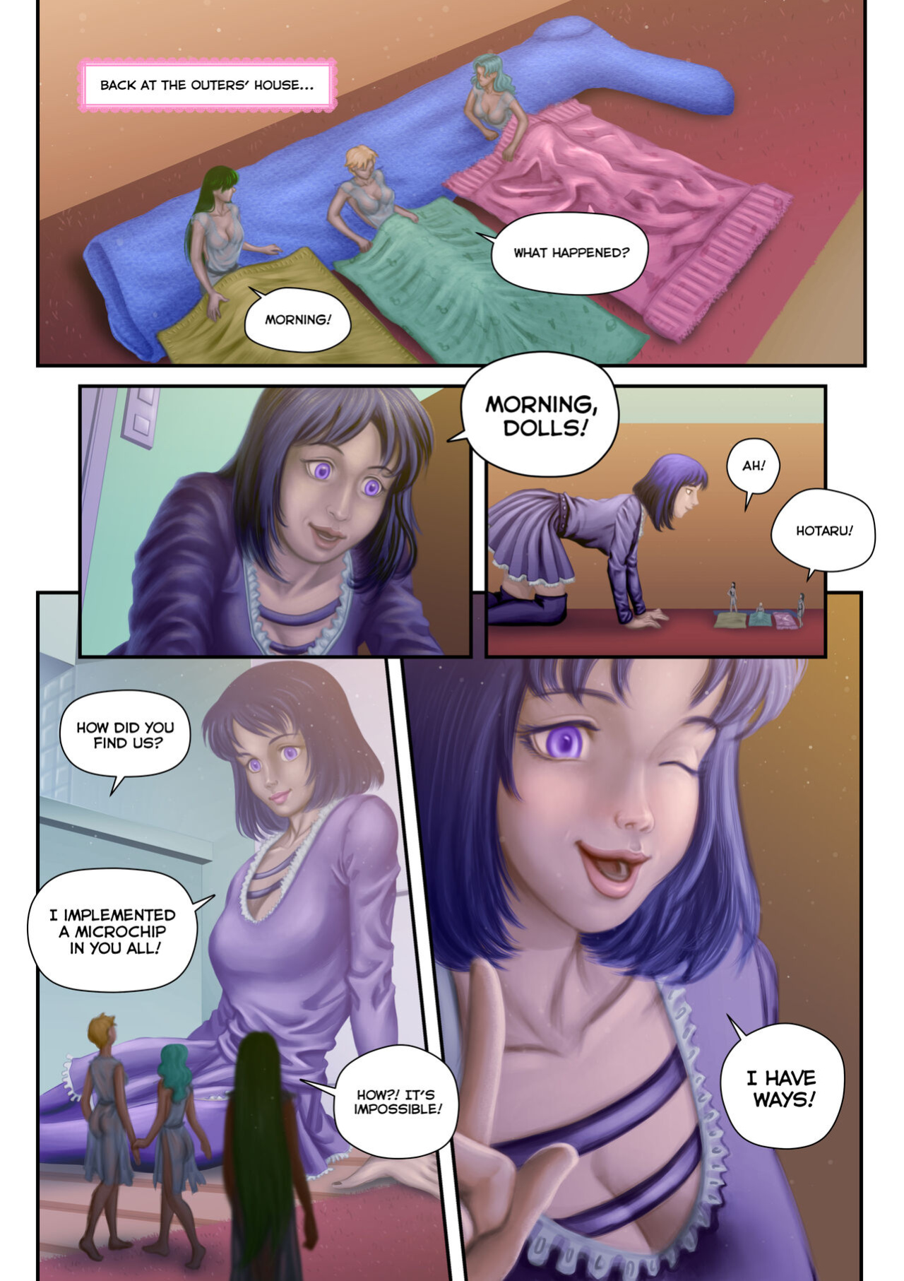 [Mercomix] The Senshi Dolls